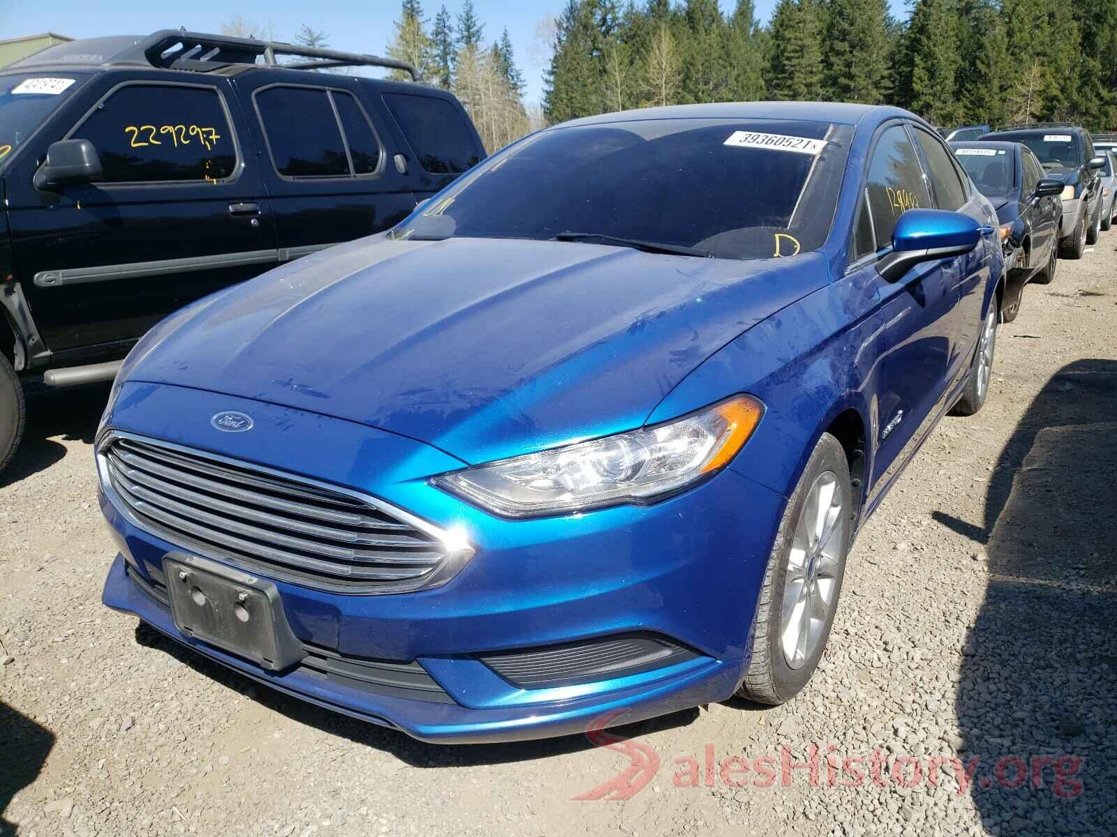 3FA6P0LU2HR295091 2017 FORD FUSION