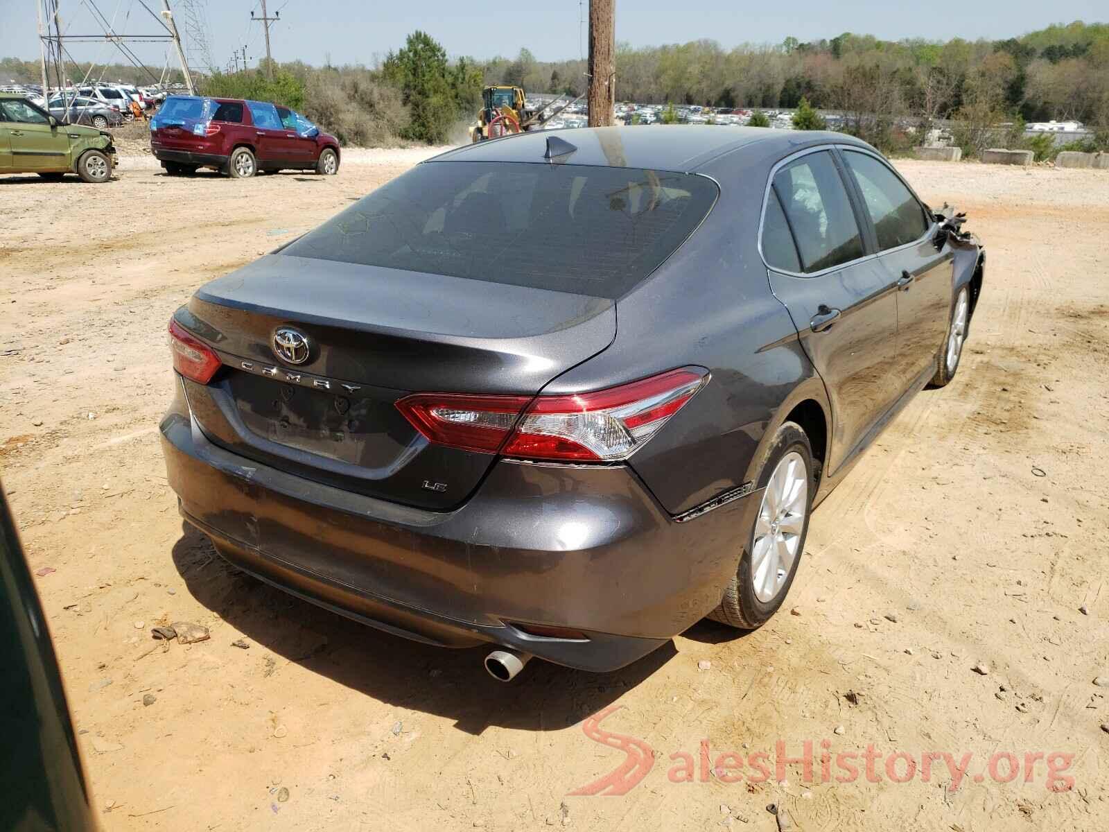 4T1B11HK3KU693834 2019 TOYOTA CAMRY