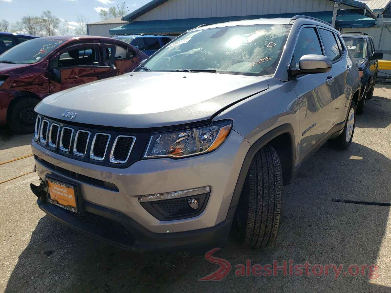 3C4NJCBB7KT851995 2019 JEEP COMPASS