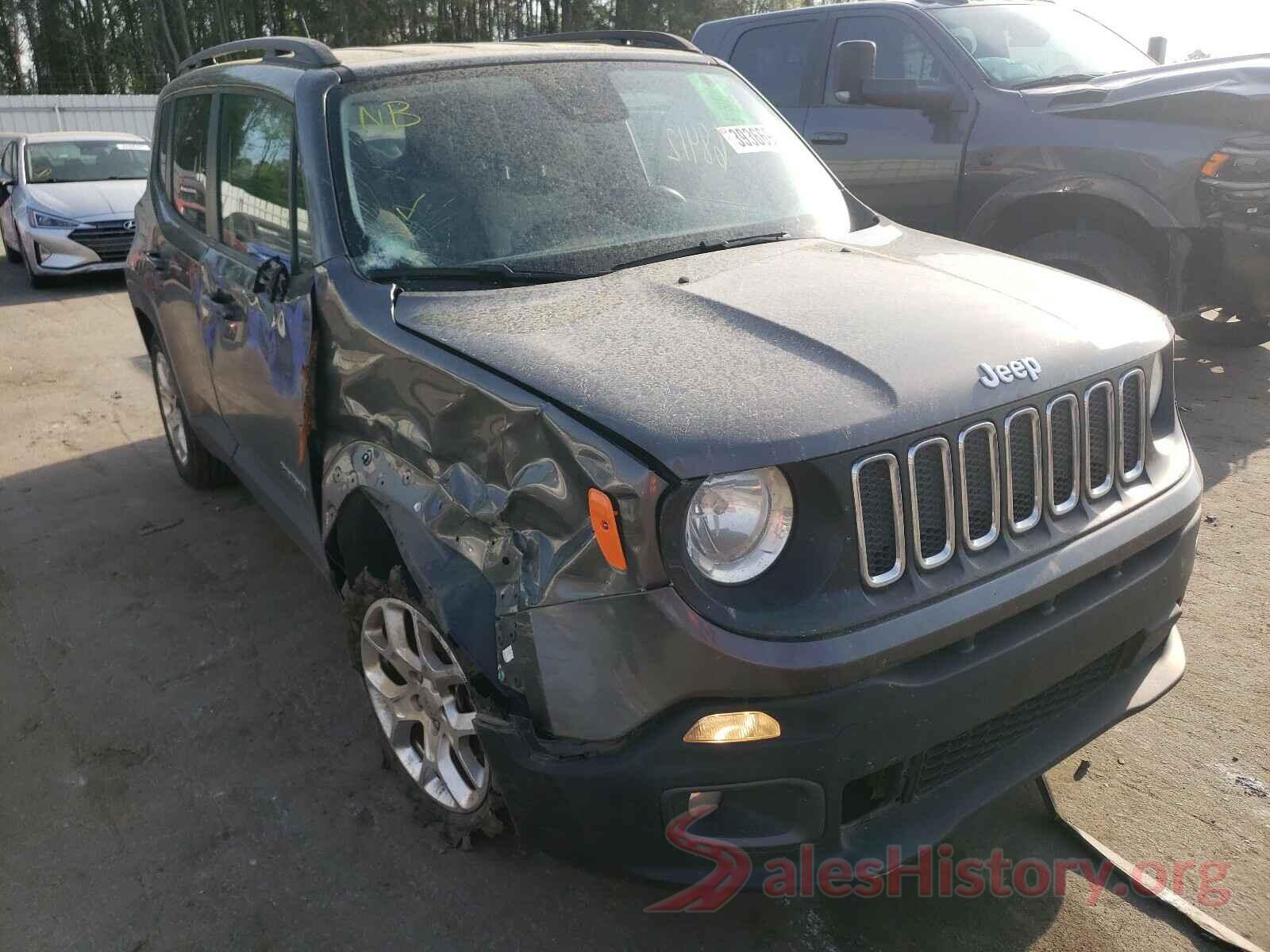 ZACCJABT5GPE09039 2016 JEEP RENEGADE