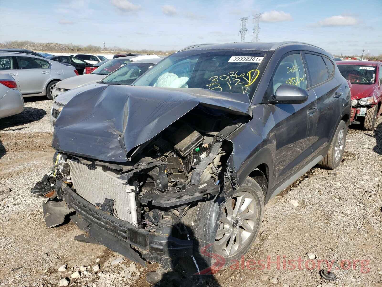 KM8J33A41JU691155 2018 HYUNDAI TUCSON