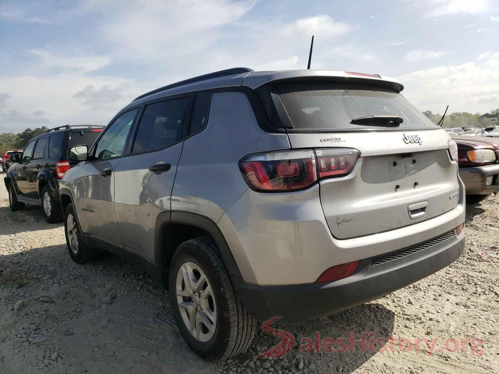 3C4NJCAB4JT204745 2018 JEEP COMPASS