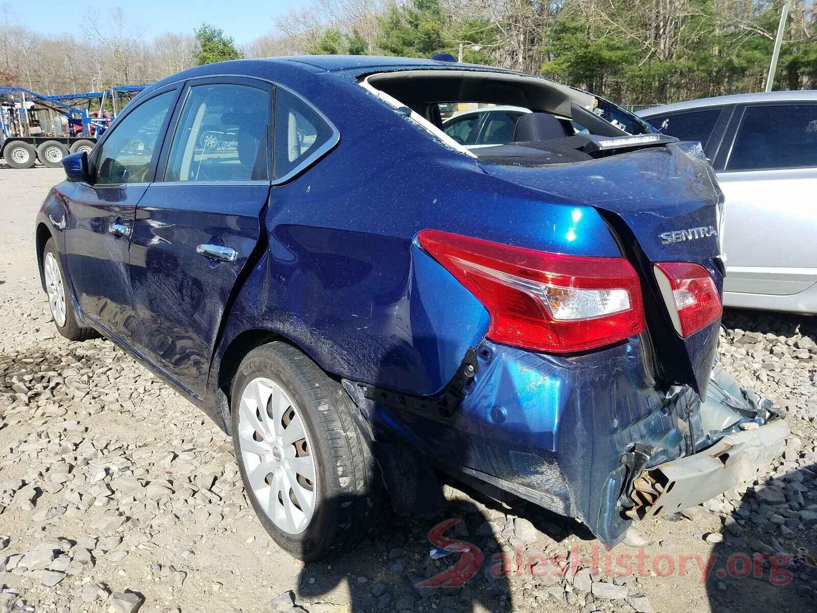 3N1AB7AP5GY265602 2016 NISSAN SENTRA