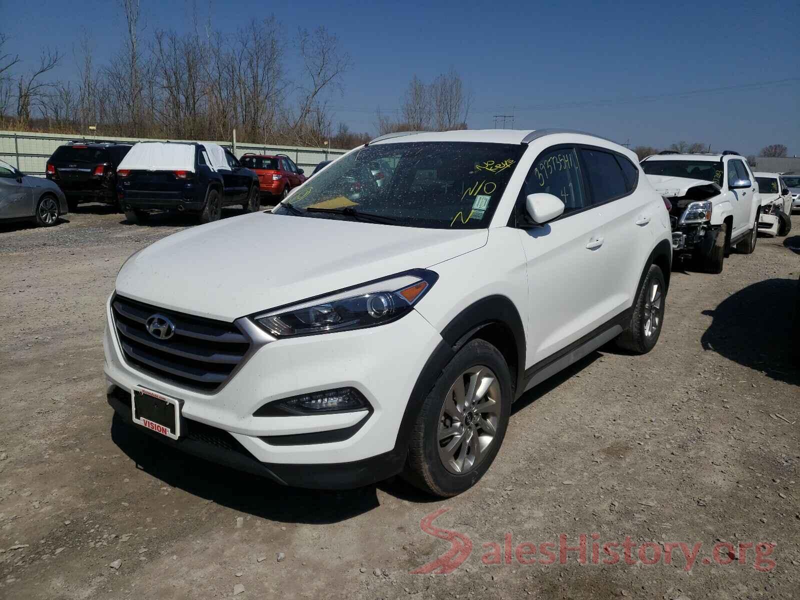 KM8J3CA4XJU738179 2018 HYUNDAI TUCSON