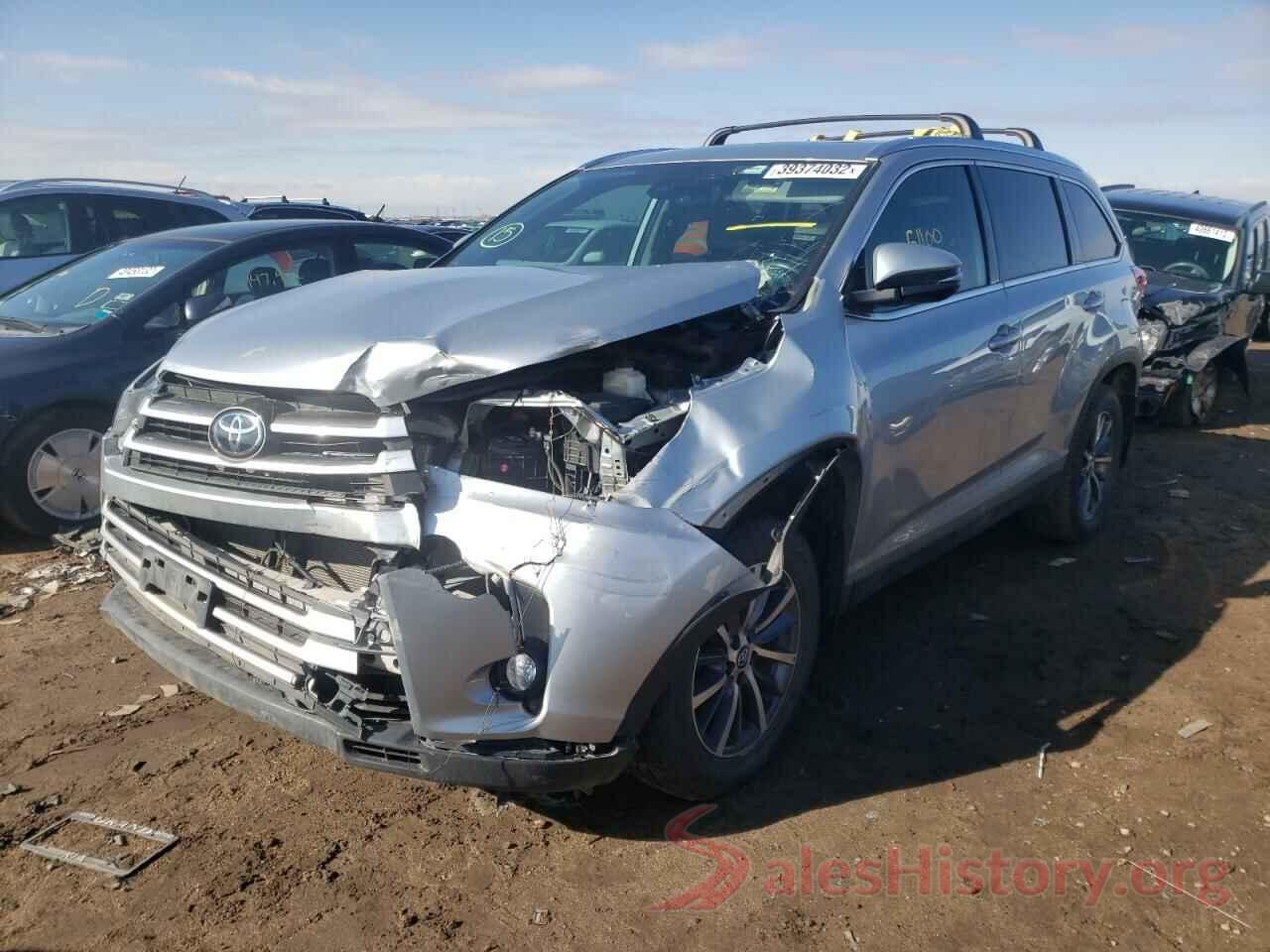 5TDJZRFH4KS564696 2019 TOYOTA HIGHLANDER