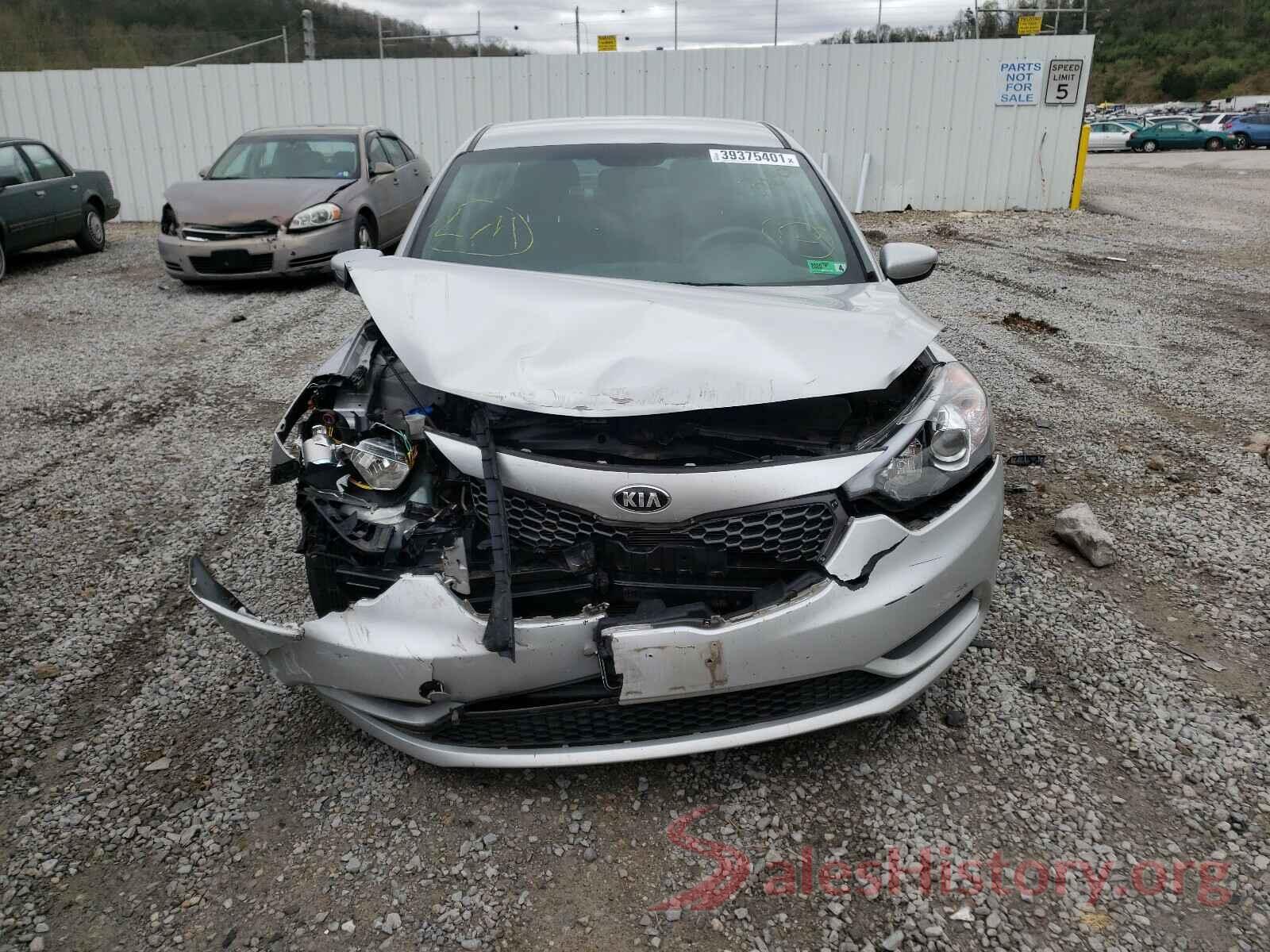 KNAFK4A63G5488742 2016 KIA FORTE