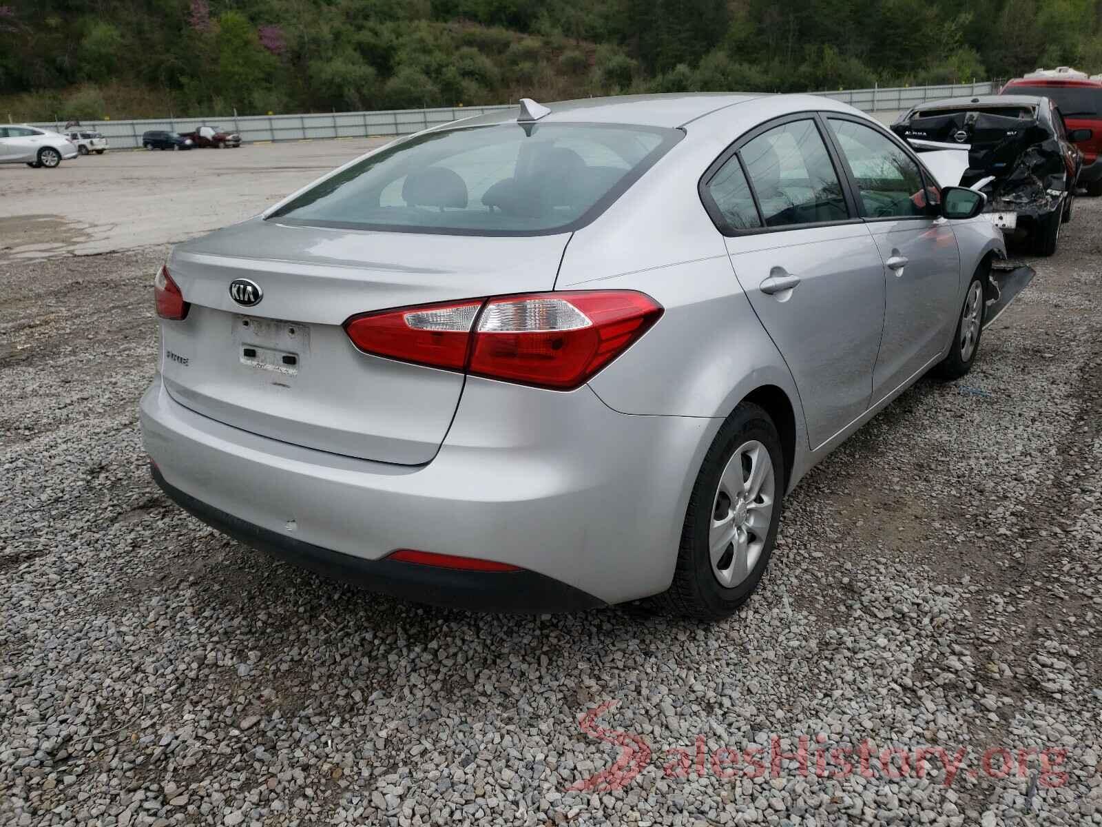 KNAFK4A63G5488742 2016 KIA FORTE