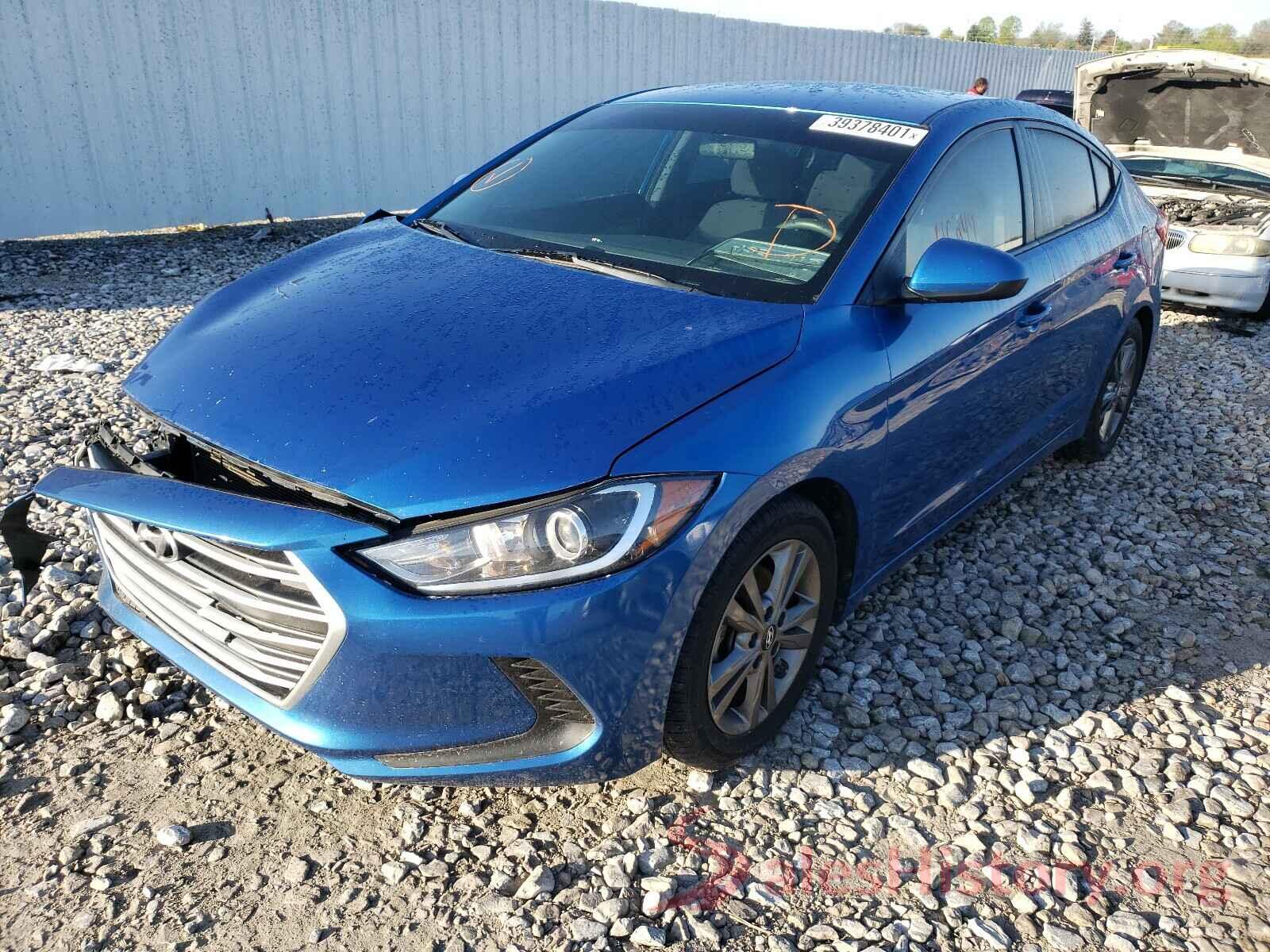 5NPD84LF4HH204591 2017 HYUNDAI ELANTRA