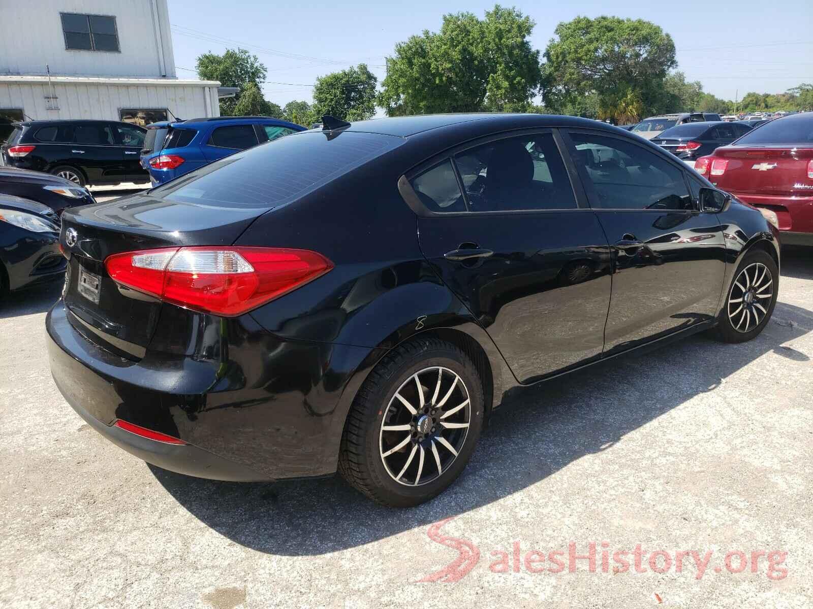 KNAFK4A60G5514097 2016 KIA FORTE