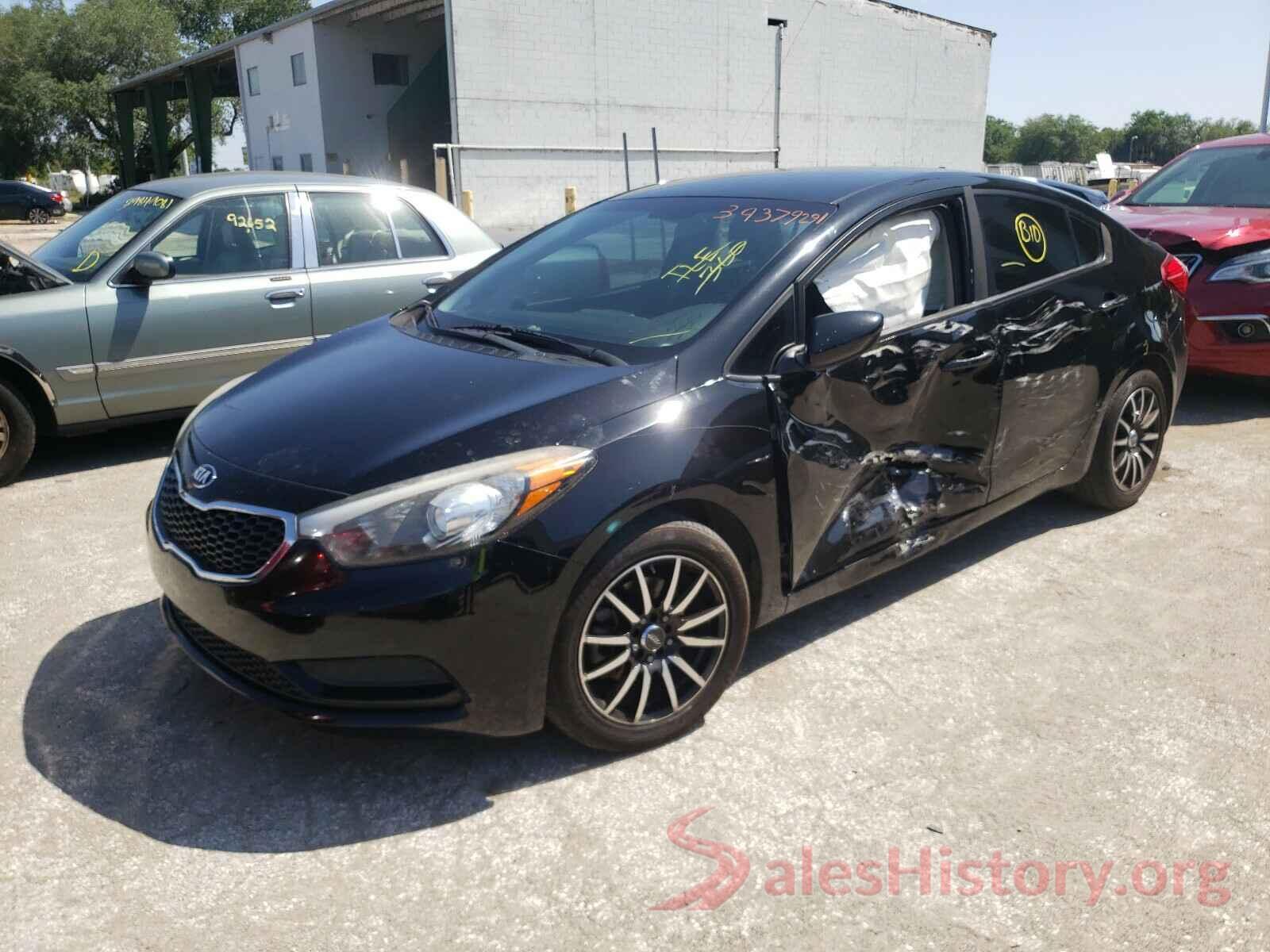 KNAFK4A60G5514097 2016 KIA FORTE