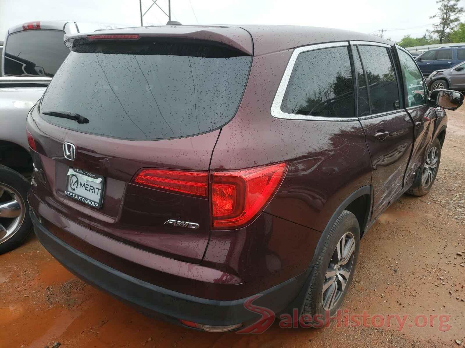 5FNYF6H53GB006889 2016 HONDA PILOT