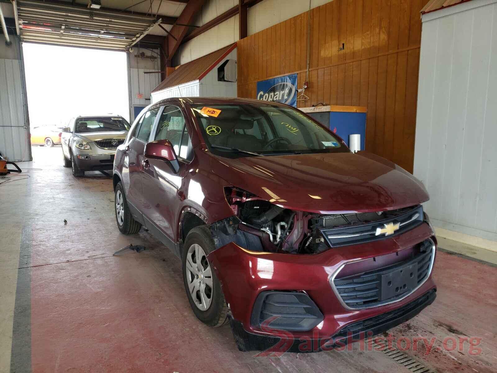 3GNCJKSB8HL275495 2017 CHEVROLET TRAX