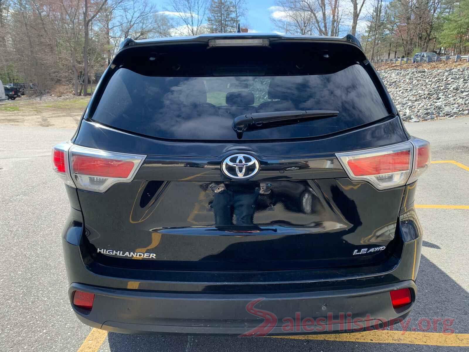 5TDBKRFH4GS336634 2016 TOYOTA HIGHLANDER