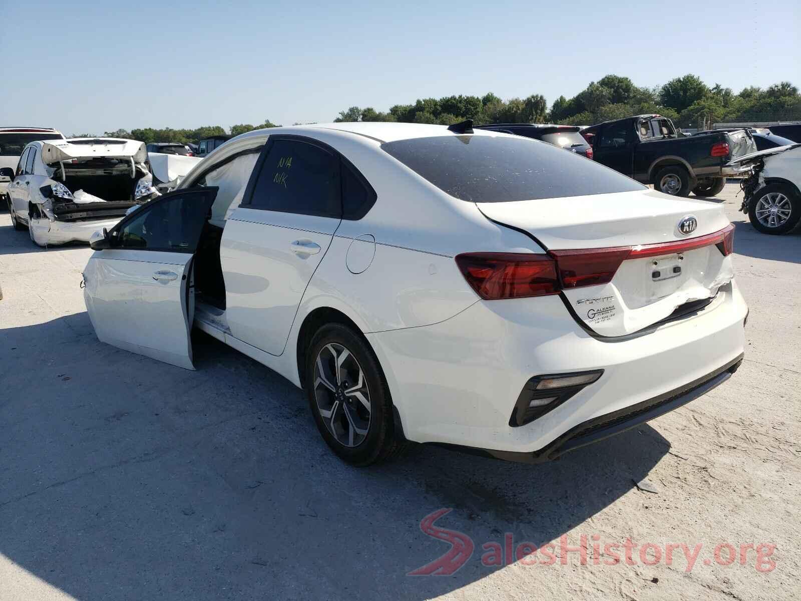 3KPF24AD9LE166686 2020 KIA FORTE