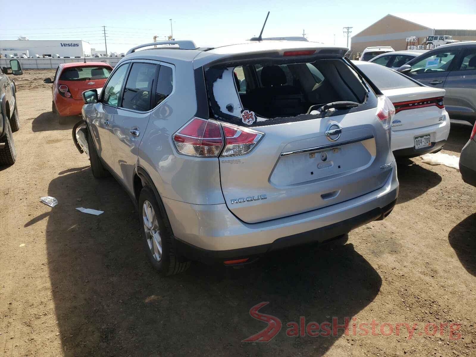 5N1AT2MV5GC810581 2016 NISSAN ROGUE