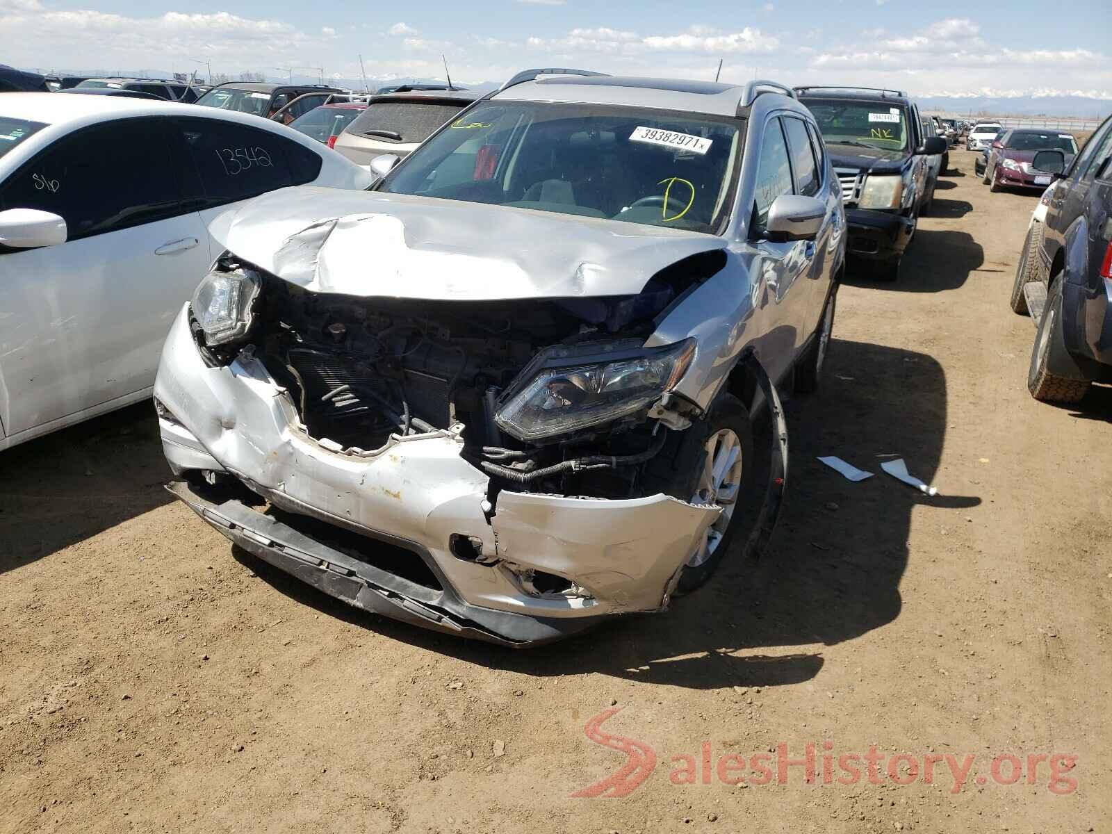 5N1AT2MV5GC810581 2016 NISSAN ROGUE