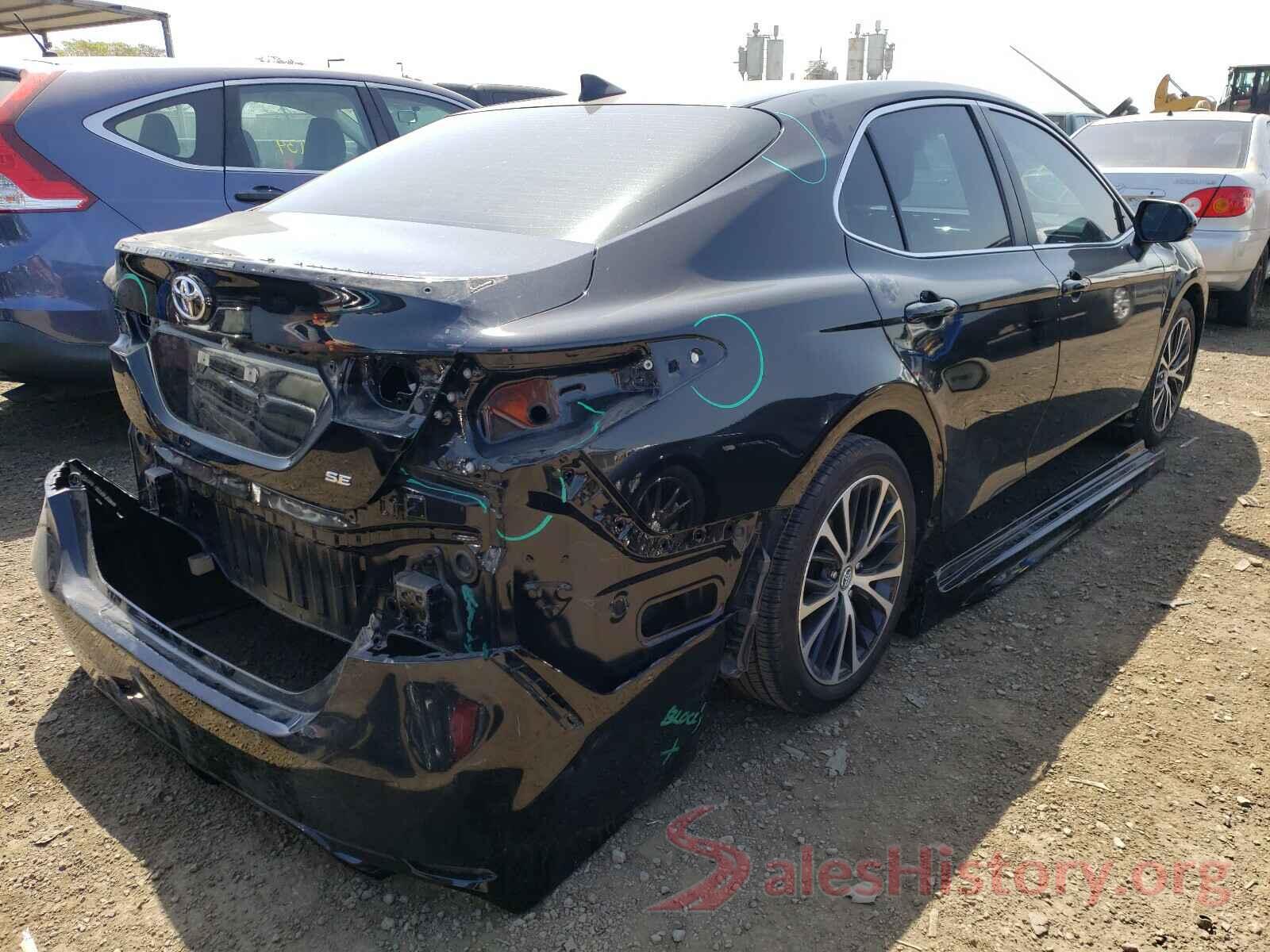 4T1B11HK0KU837467 2019 TOYOTA CAMRY