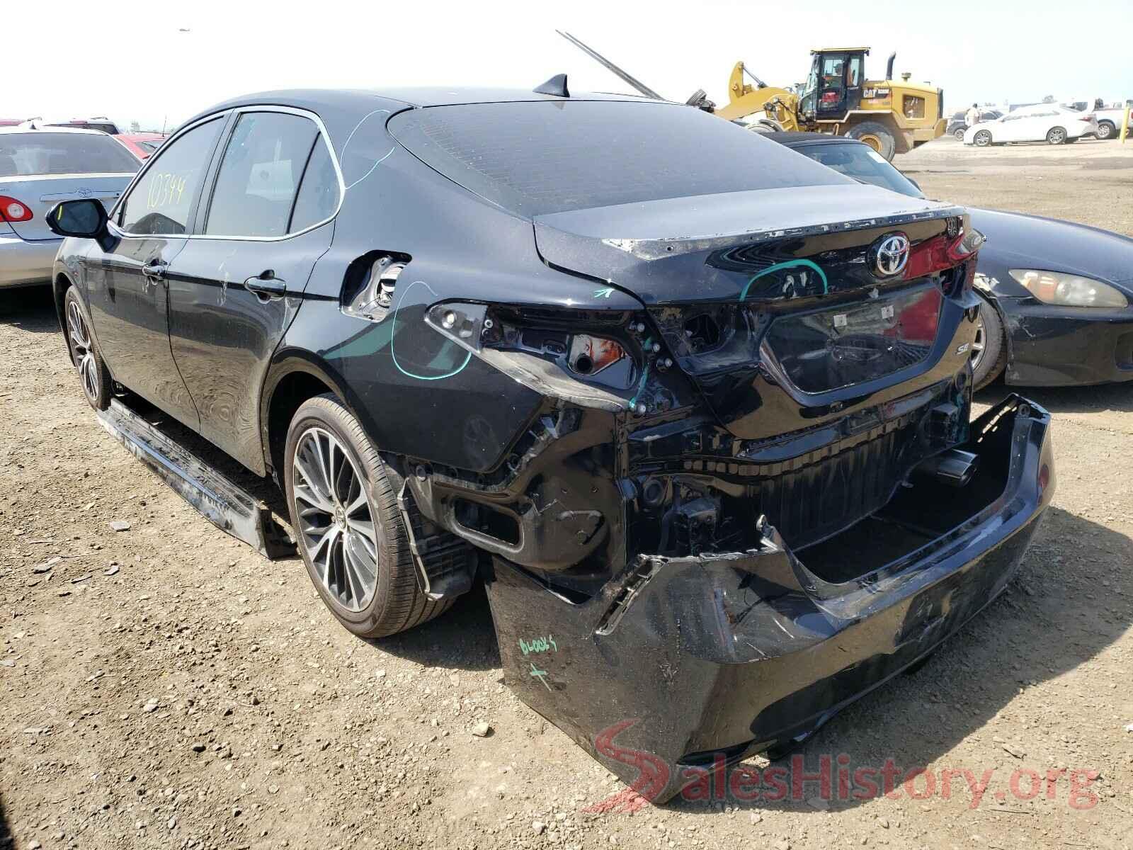 4T1B11HK0KU837467 2019 TOYOTA CAMRY