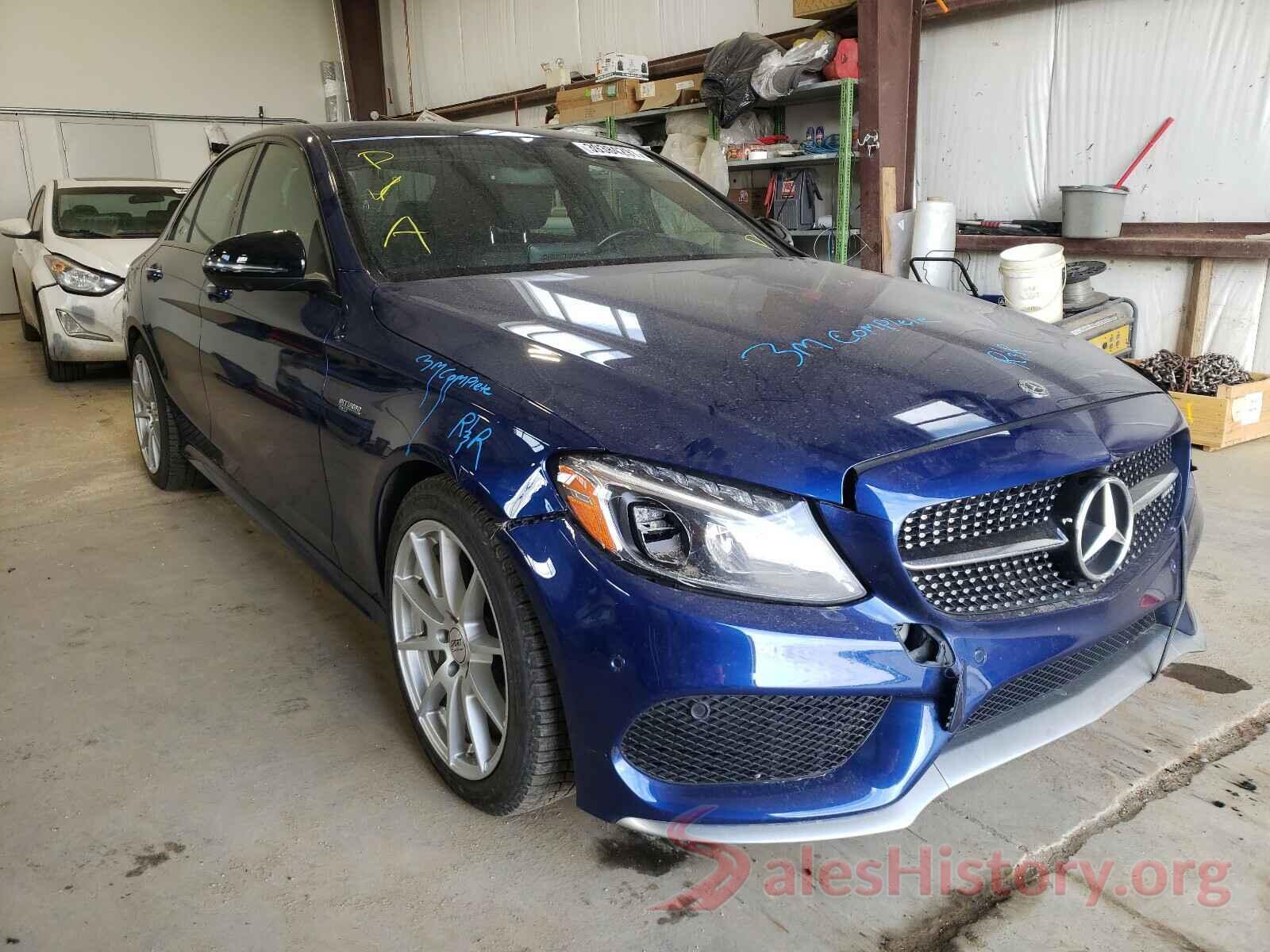 55SWF6EB8JU255521 2018 MERCEDES-BENZ C CLASS