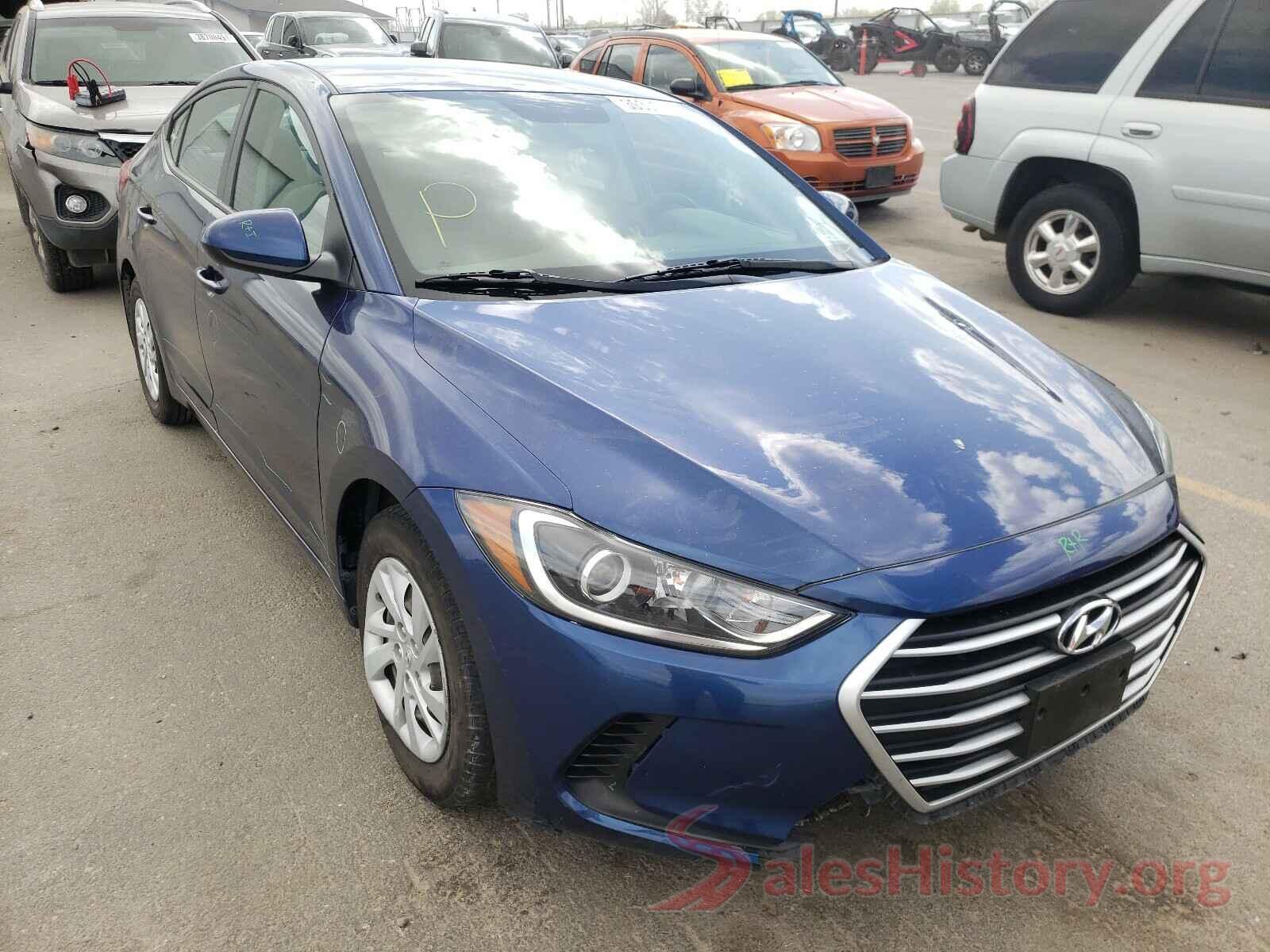 5NPD74LFXHH166142 2017 HYUNDAI ELANTRA