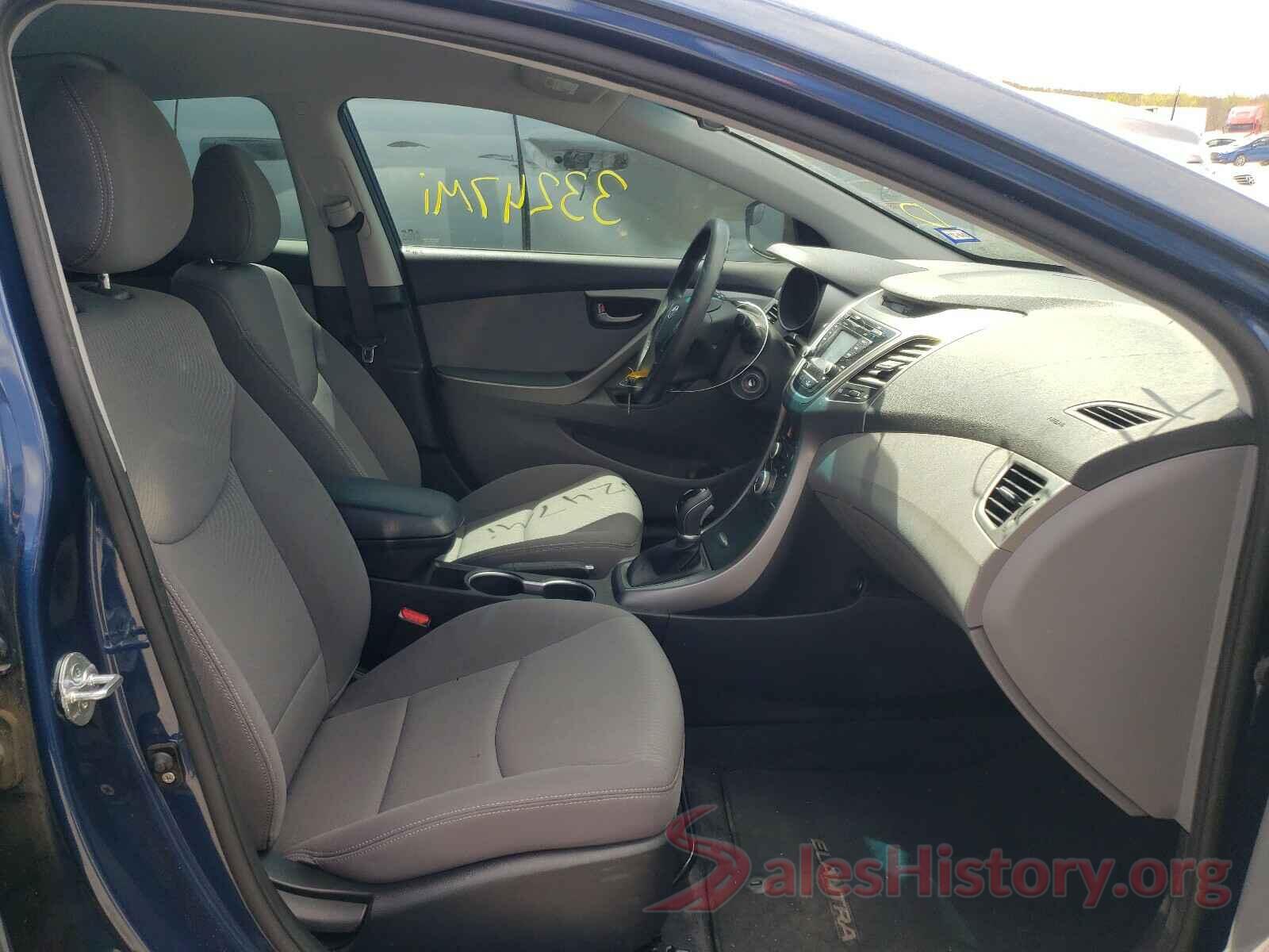 KMHDH4AE4GU543619 2016 HYUNDAI ELANTRA