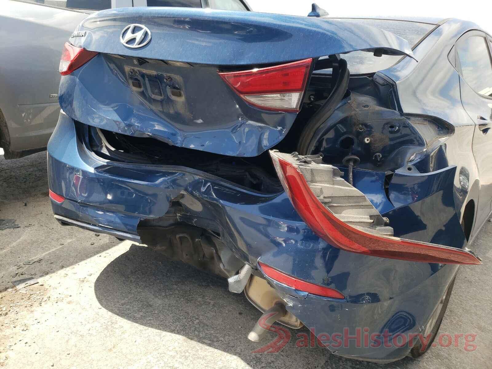 KMHDH4AE4GU543619 2016 HYUNDAI ELANTRA