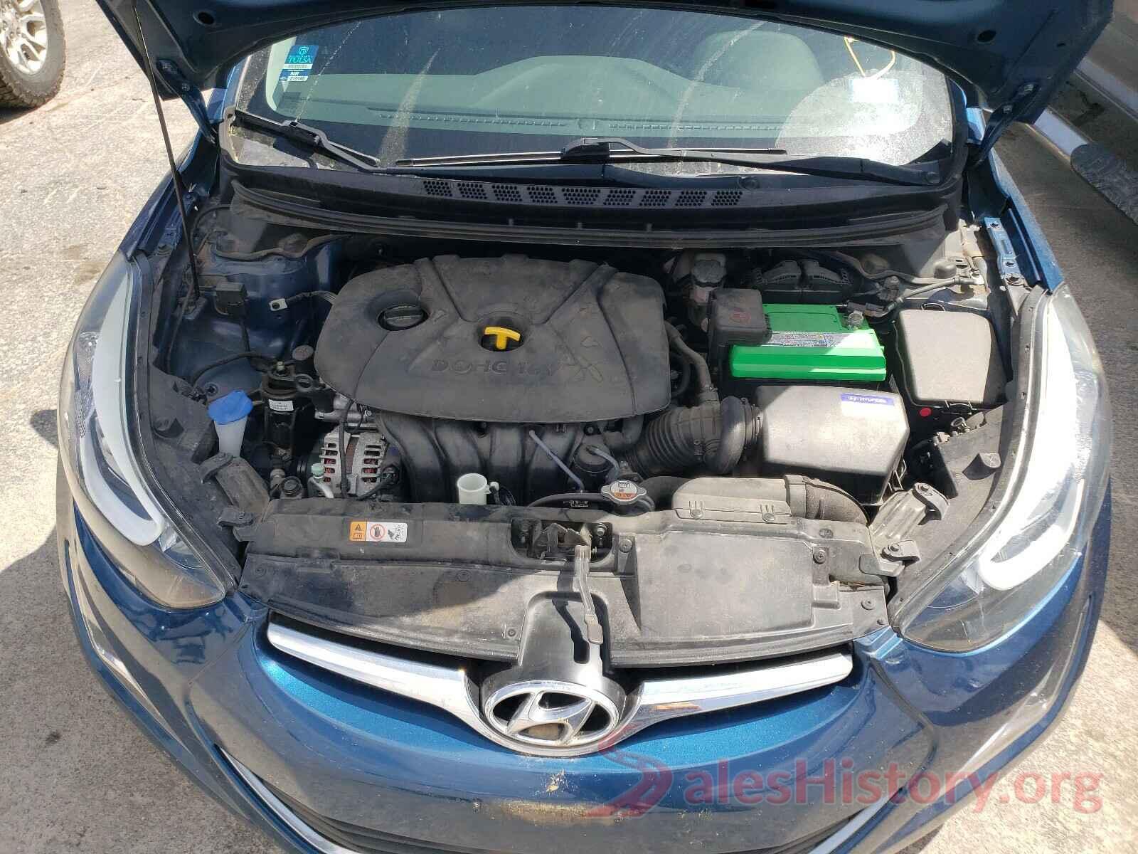 KMHDH4AE4GU543619 2016 HYUNDAI ELANTRA