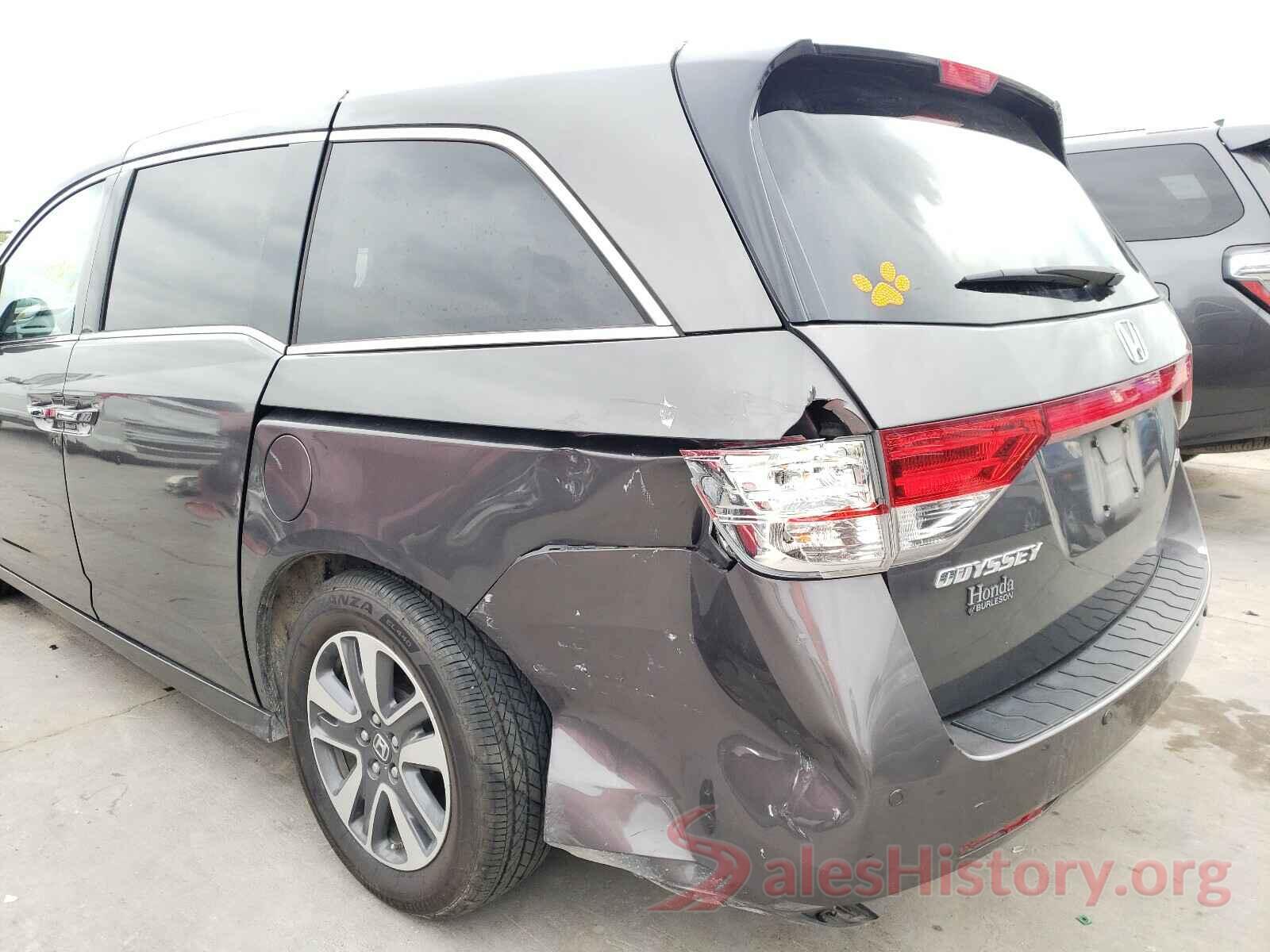 5FNRL5H99GB013274 2016 HONDA ODYSSEY