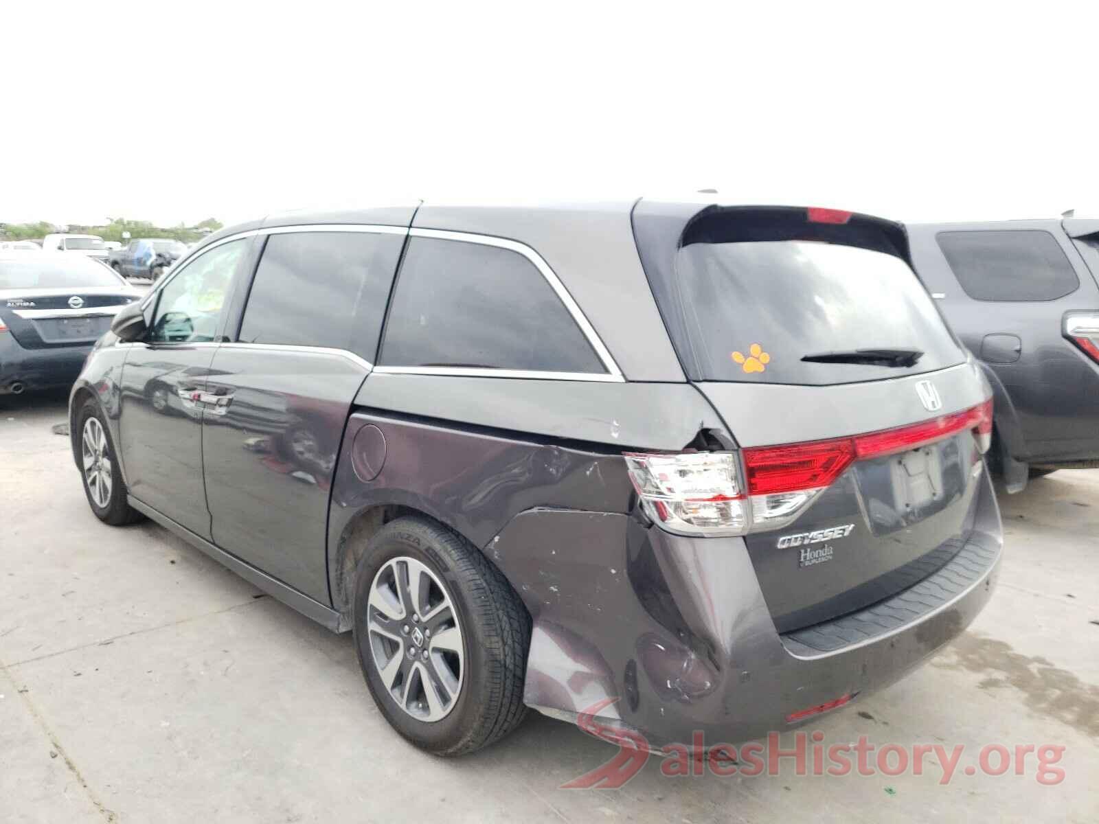 5FNRL5H99GB013274 2016 HONDA ODYSSEY