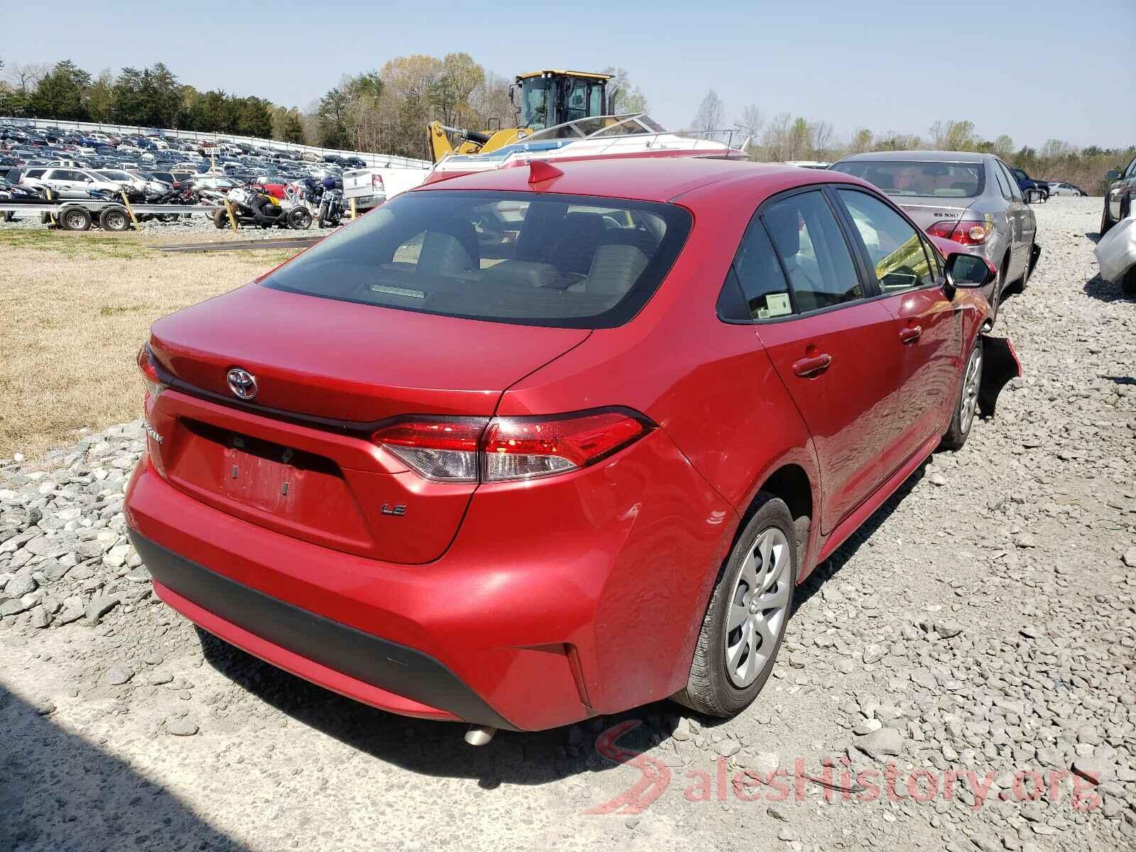 JTDEPRAE6LJ045555 2020 TOYOTA COROLLA