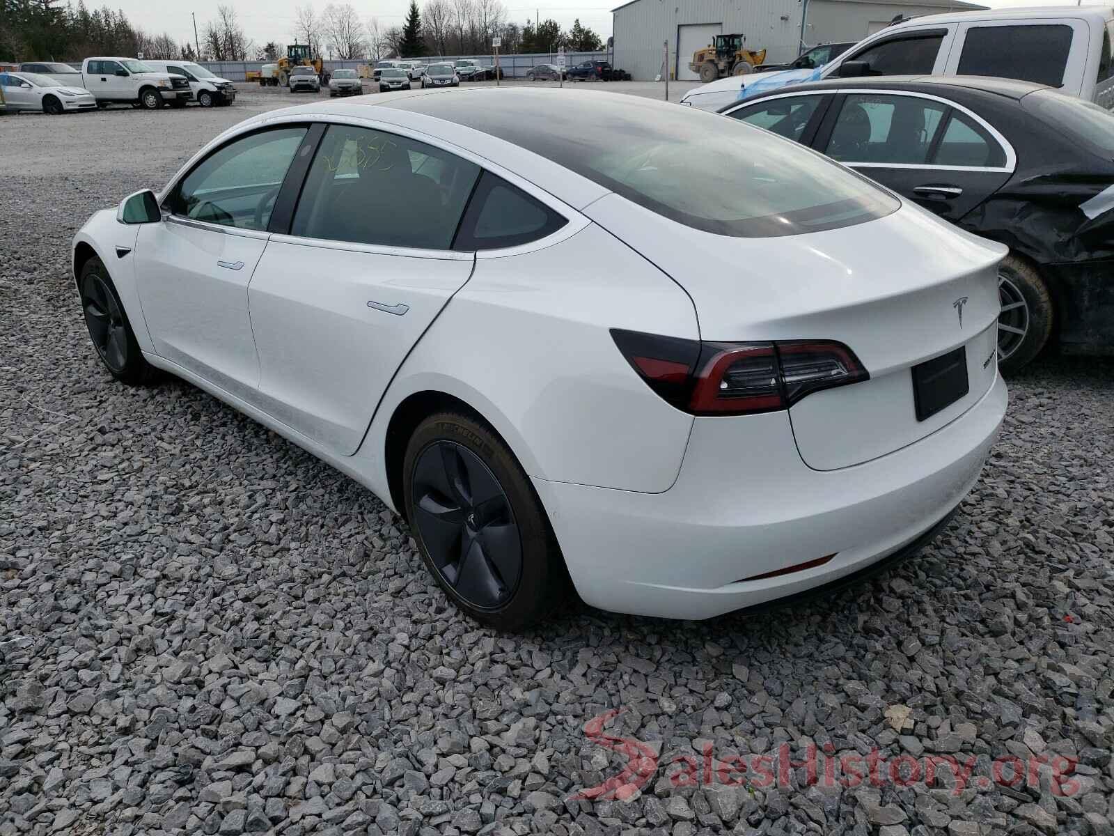 5YJ3E1EAXKF425199 2019 TESLA MODEL 3