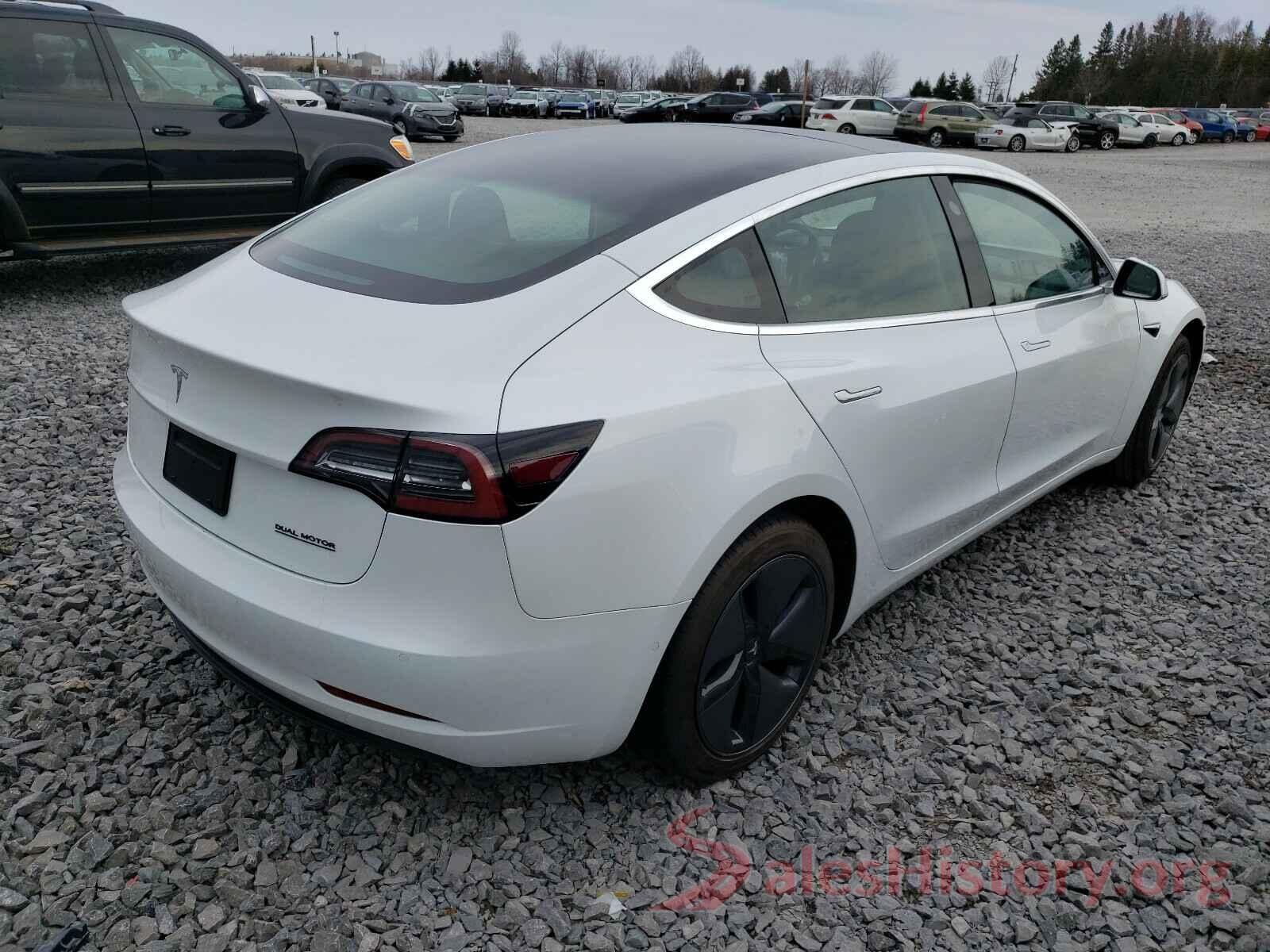 5YJ3E1EAXKF425199 2019 TESLA MODEL 3