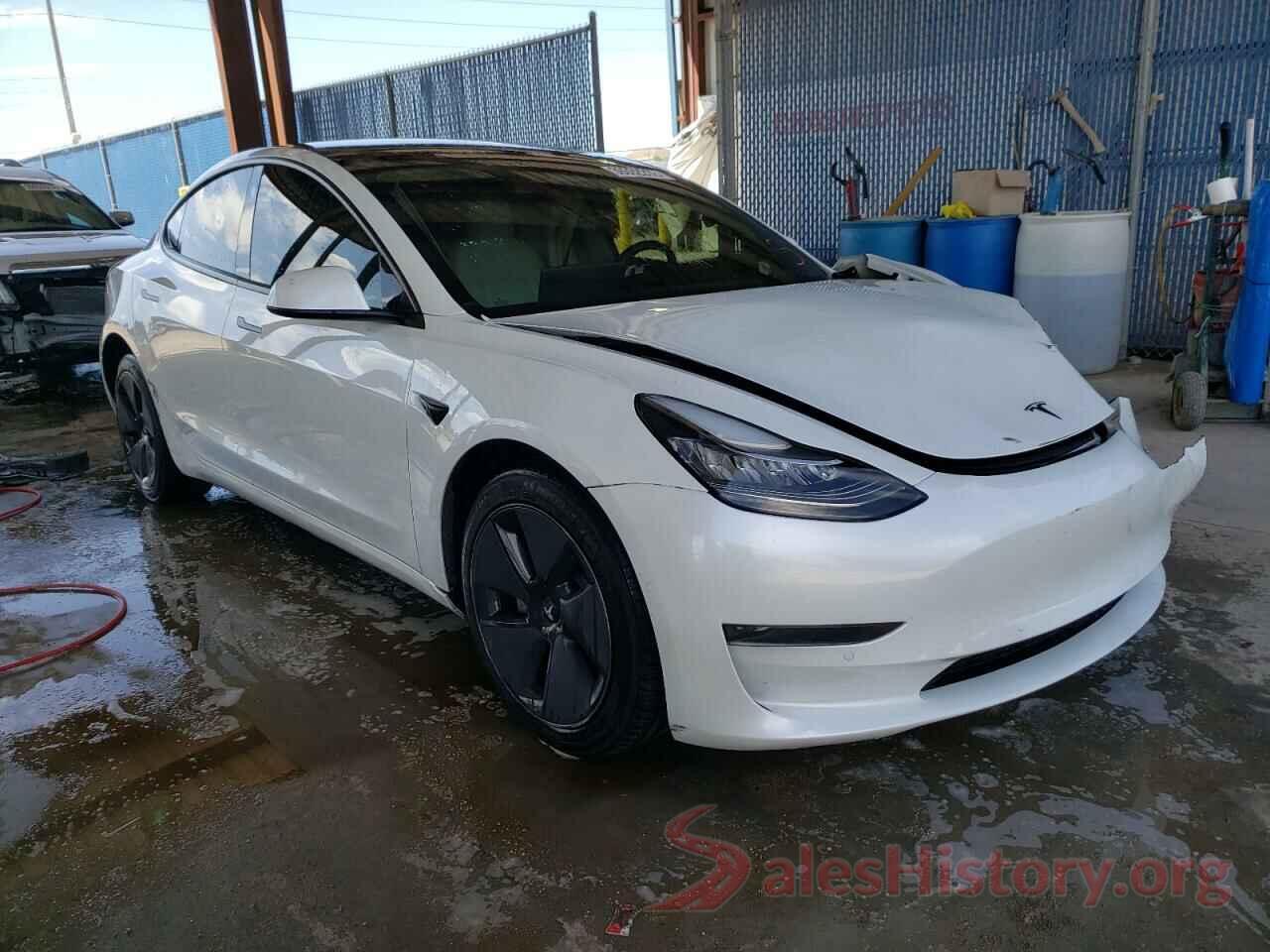 5YJ3E1EA8MF851850 2021 TESLA MODEL 3