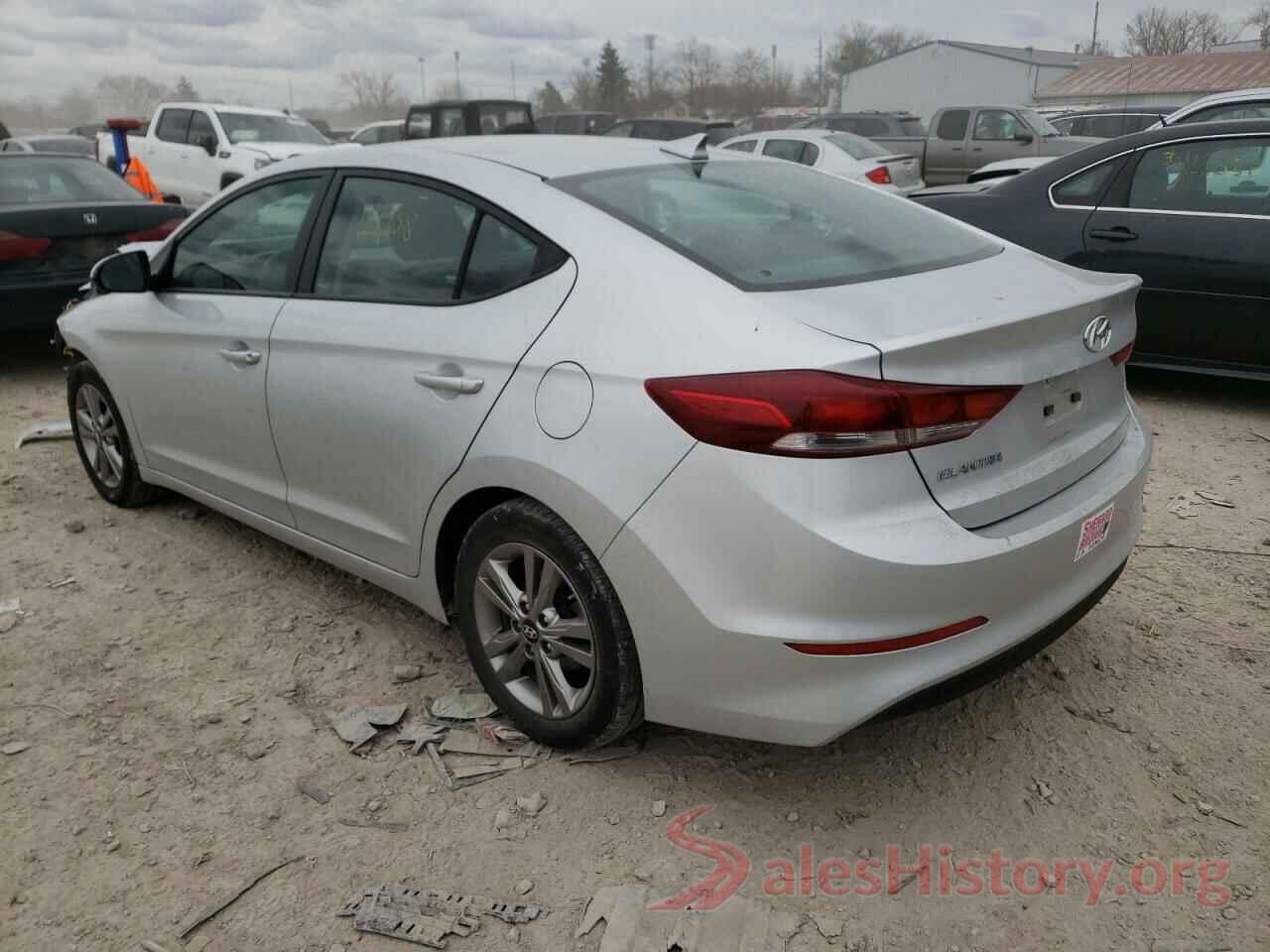 KMHD84LFXJU499882 2018 HYUNDAI ELANTRA