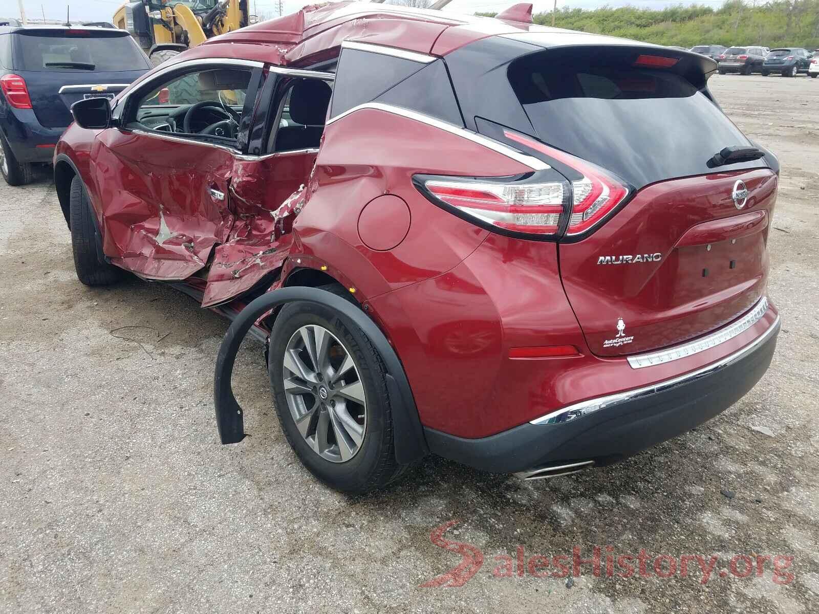 5N1AZ2MH5HN168104 2017 NISSAN MURANO