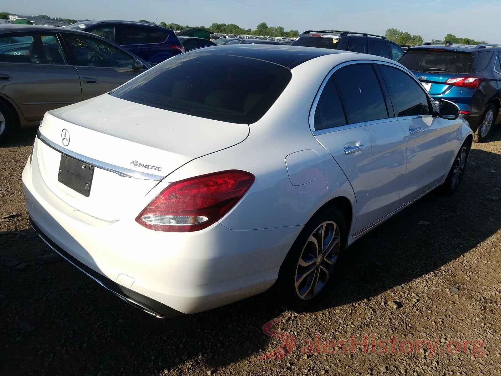 55SWF4KB7GU117101 2016 MERCEDES-BENZ C CLASS