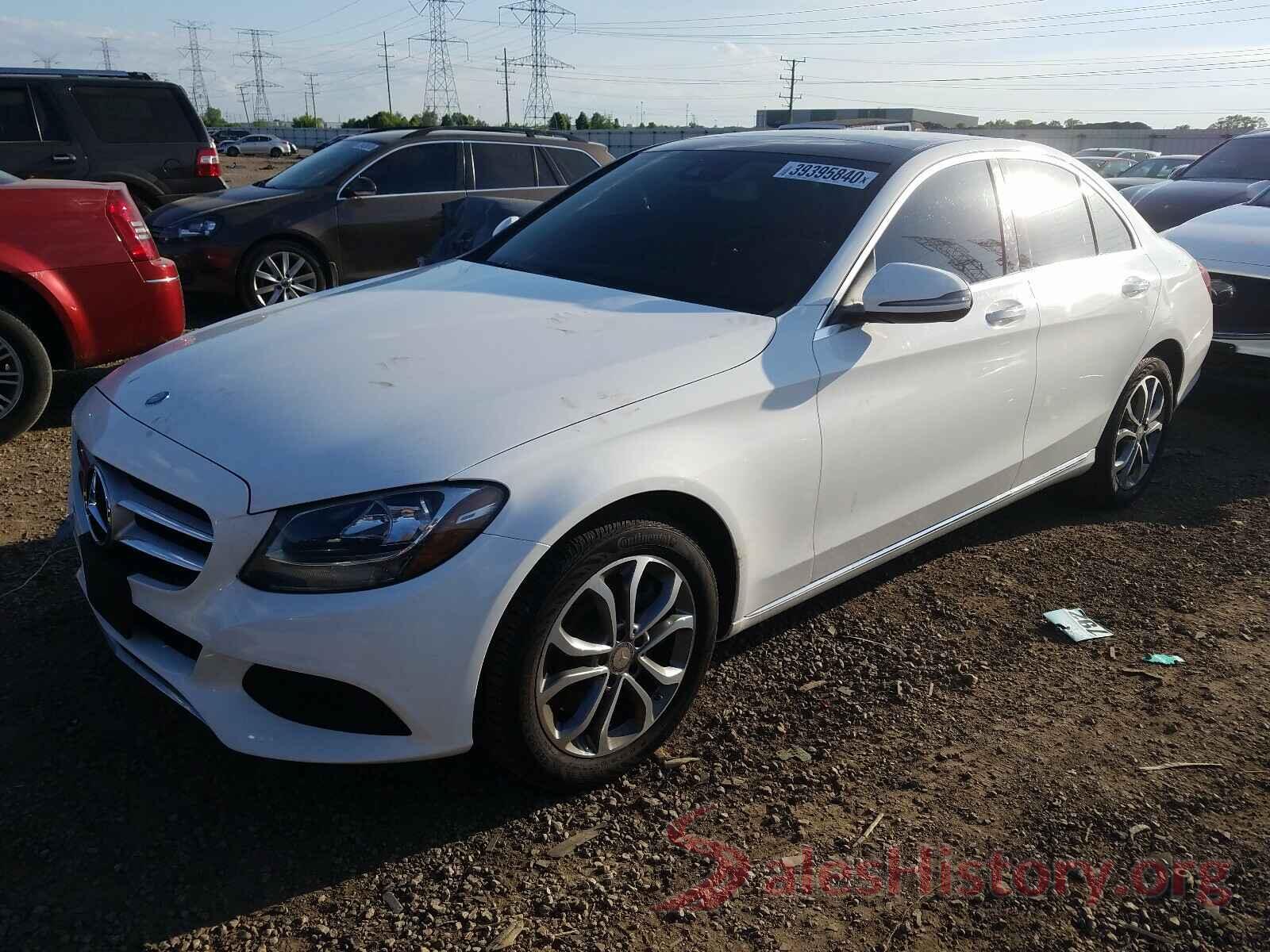 55SWF4KB7GU117101 2016 MERCEDES-BENZ C CLASS