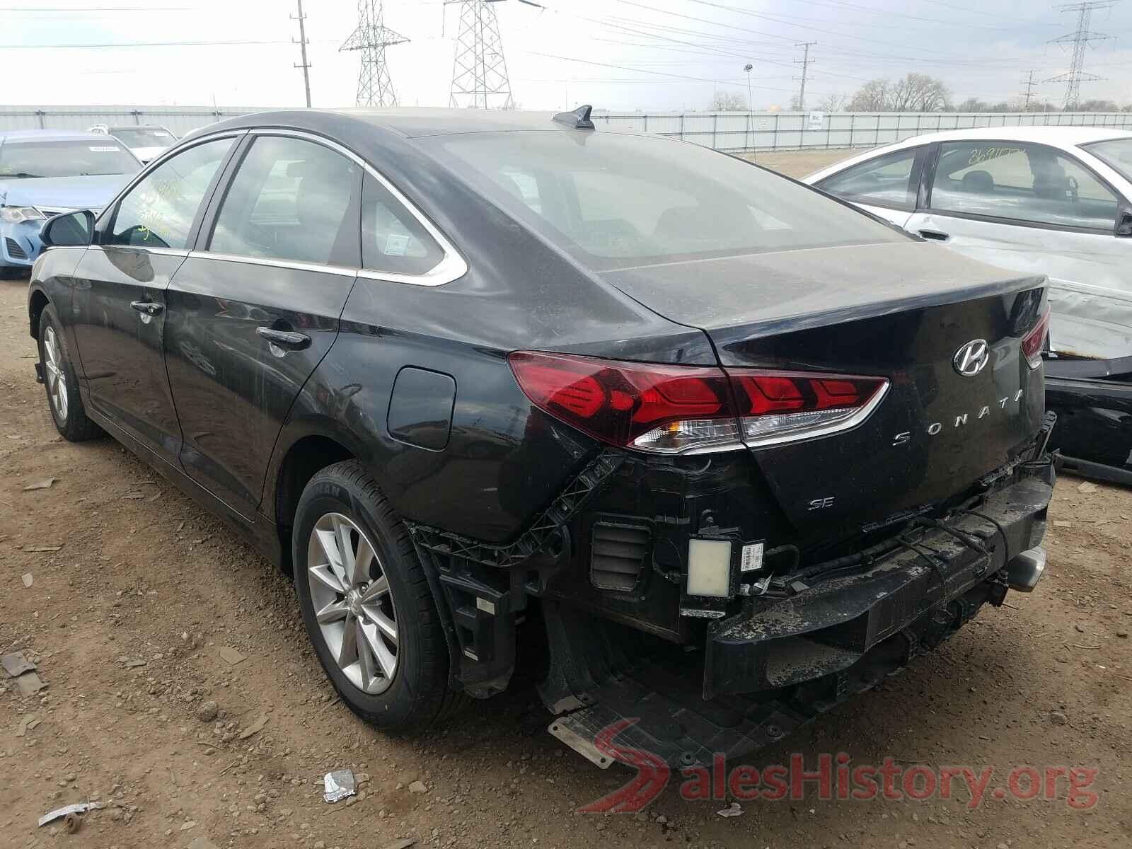 5NPE24AF8KH751217 2019 HYUNDAI SONATA