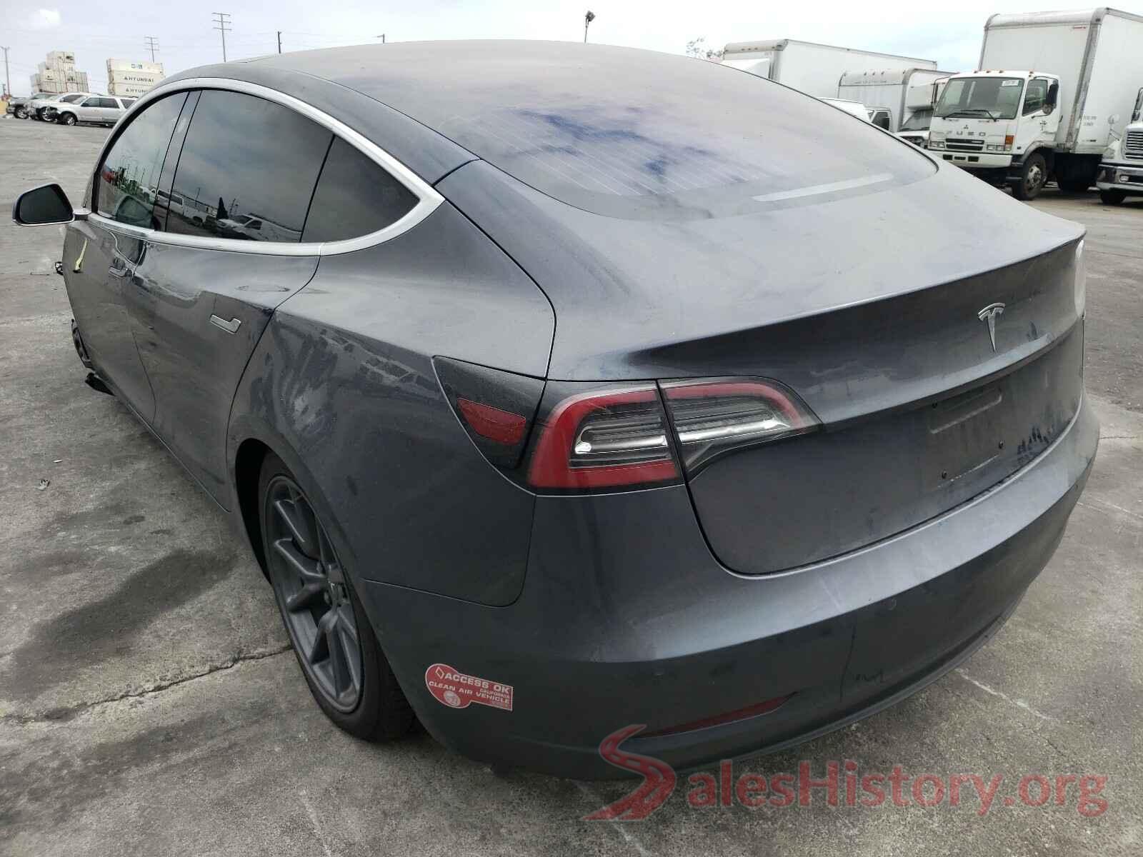 5YJ3E1EA6JF011531 2018 TESLA MODEL 3