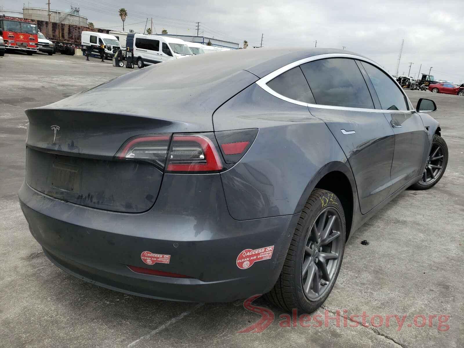 5YJ3E1EA6JF011531 2018 TESLA MODEL 3