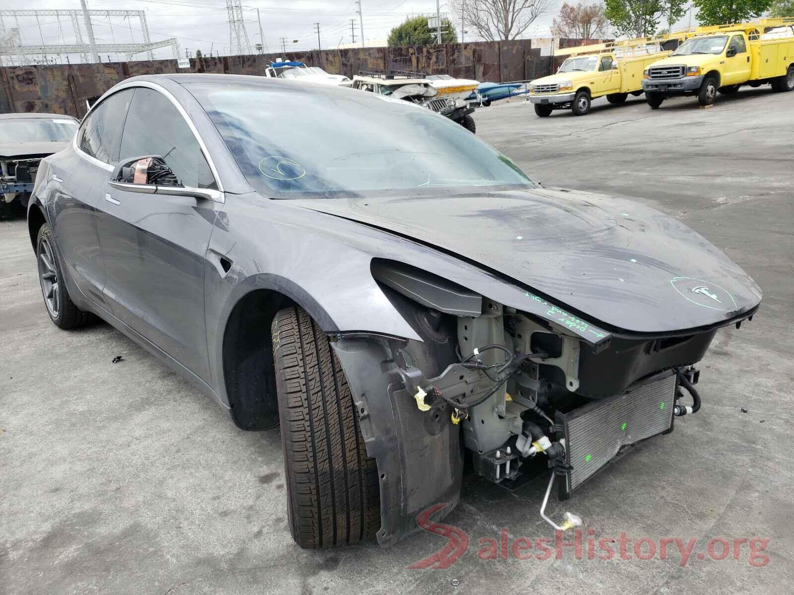 5YJ3E1EA6JF011531 2018 TESLA MODEL 3