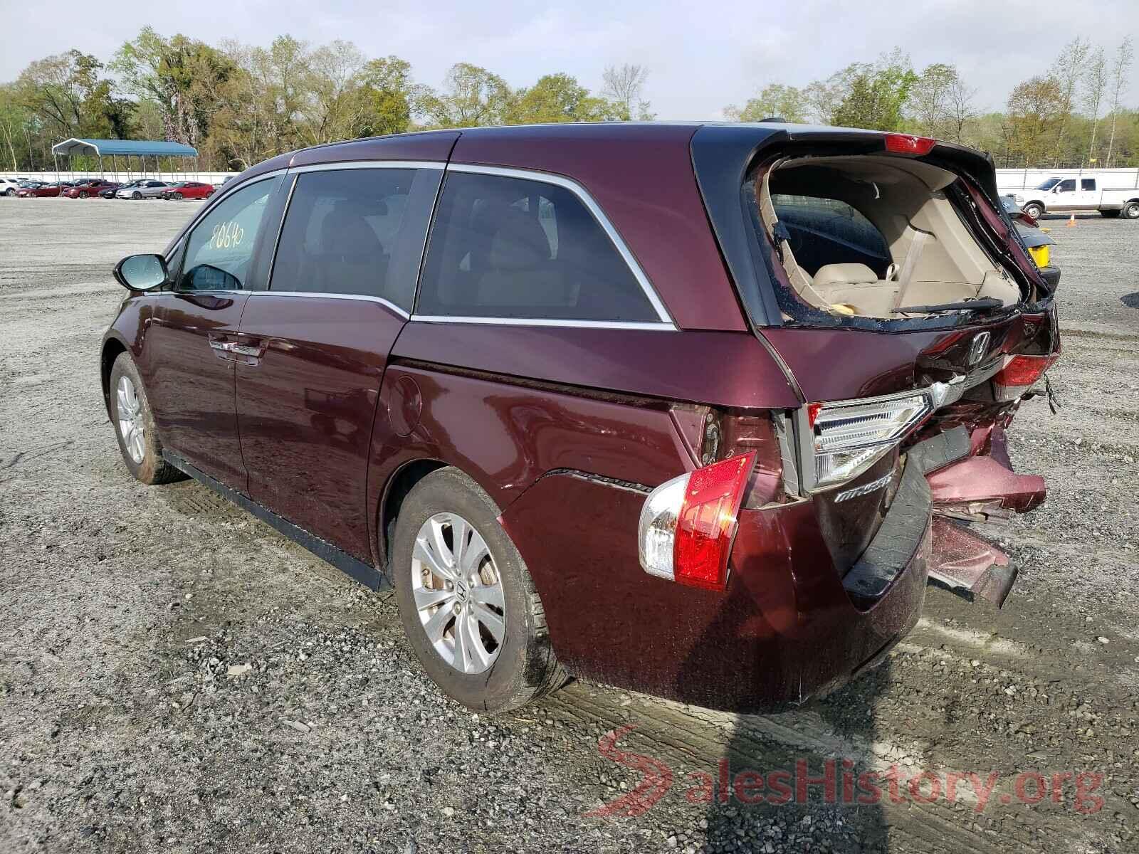 5FNRL5H68GB144086 2016 HONDA ODYSSEY