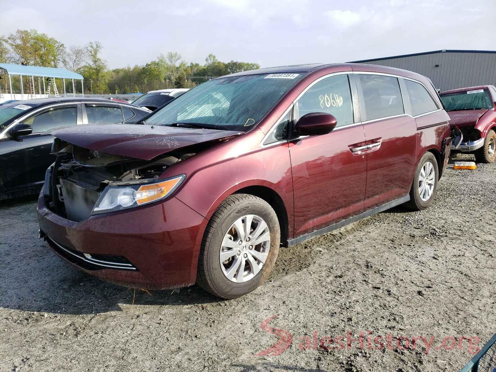 5FNRL5H68GB144086 2016 HONDA ODYSSEY