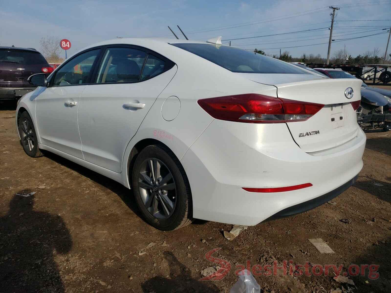 5NPD84LF7HH164121 2017 HYUNDAI ELANTRA