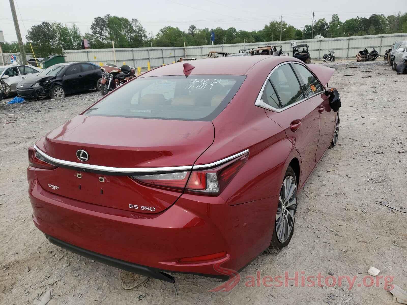 58ABZ1B12KU004089 2019 LEXUS ES350