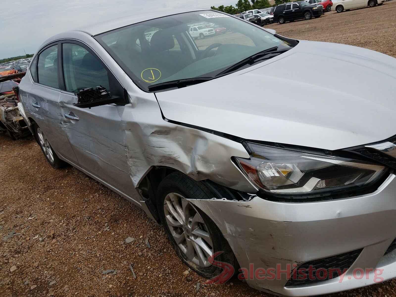 3N1AB7AP1KY211187 2019 NISSAN SENTRA