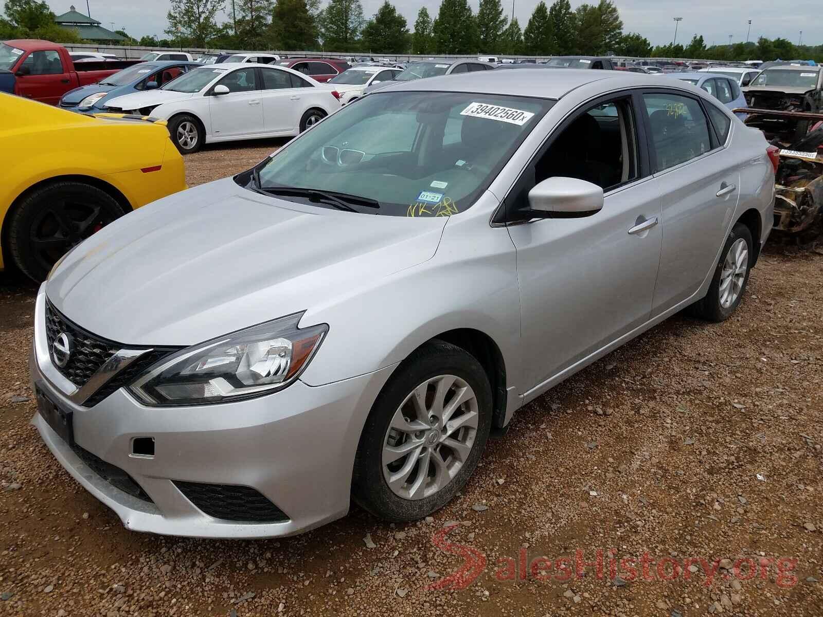 3N1AB7AP1KY211187 2019 NISSAN SENTRA