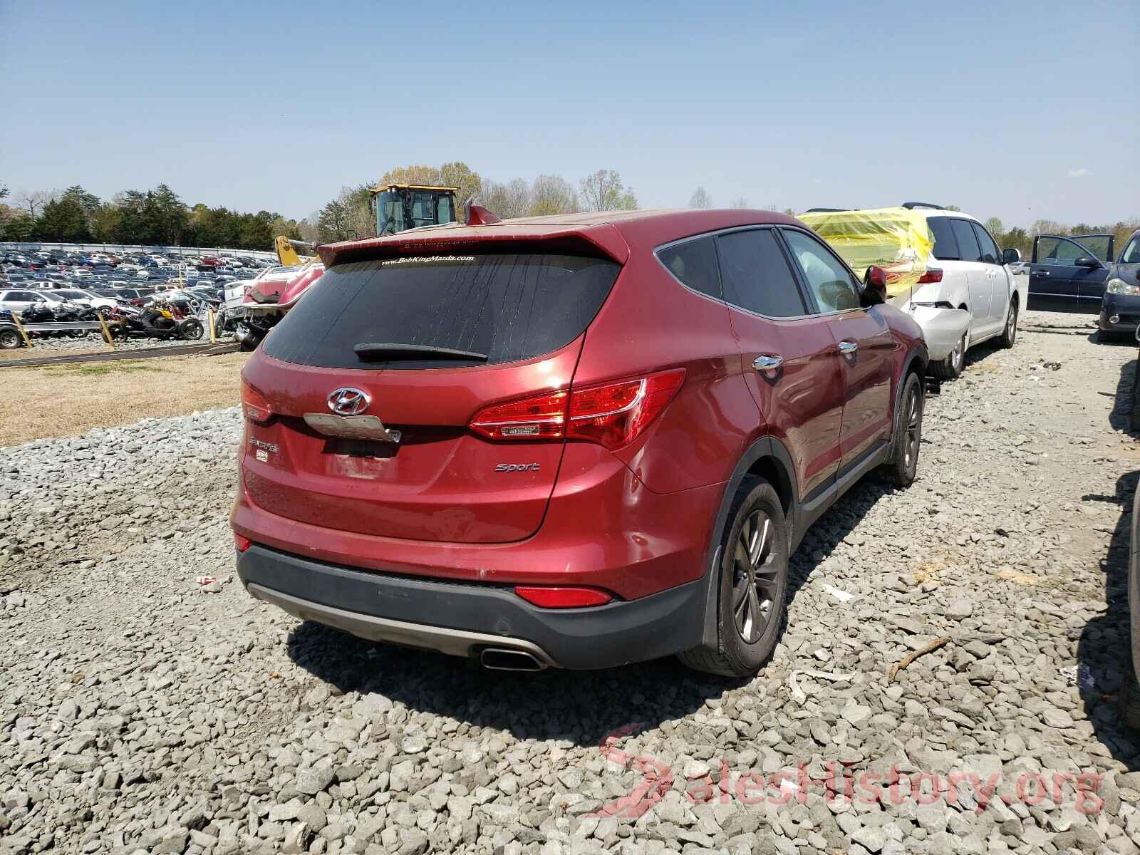 5XYZT3LB5GG330041 2016 HYUNDAI SANTA FE