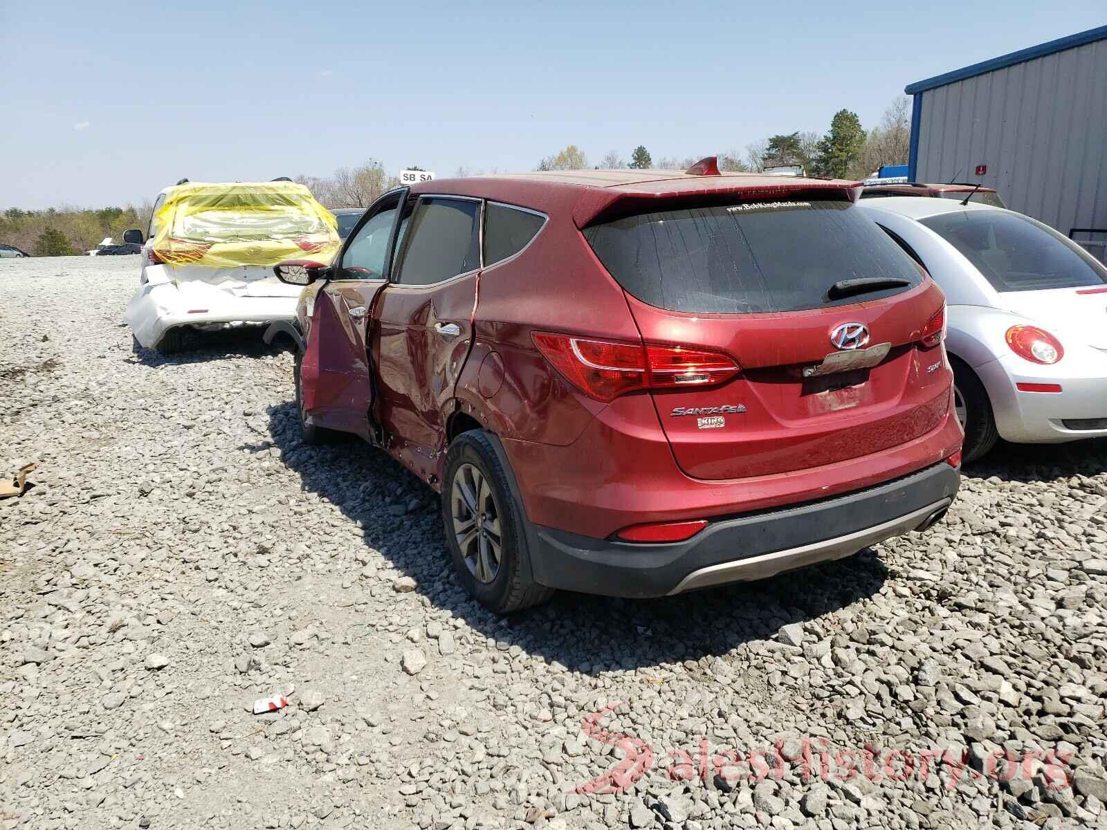 5XYZT3LB5GG330041 2016 HYUNDAI SANTA FE