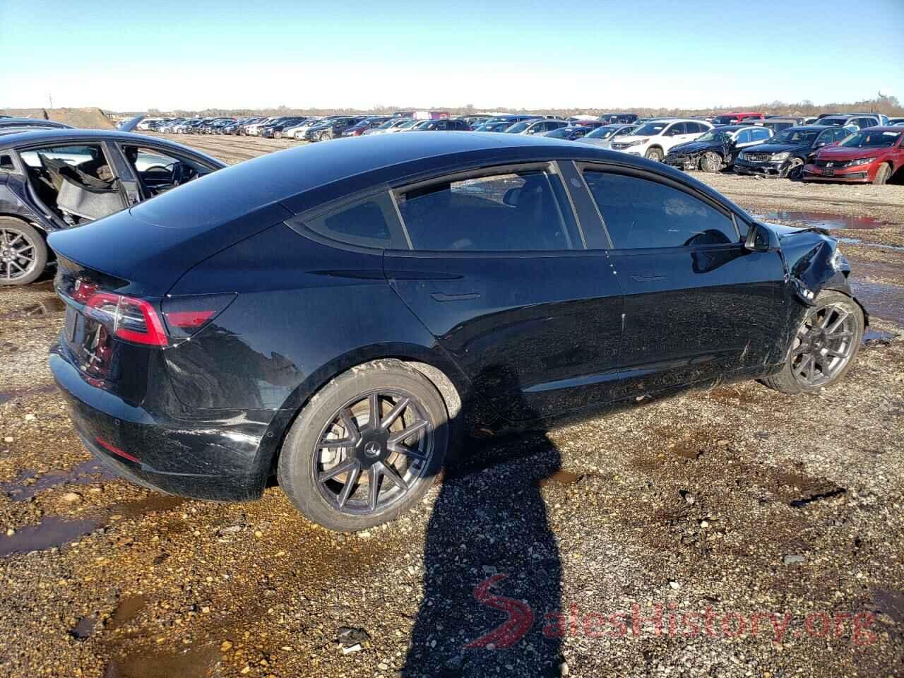 5YJ3E1EB4NF321577 2022 TESLA MODEL 3